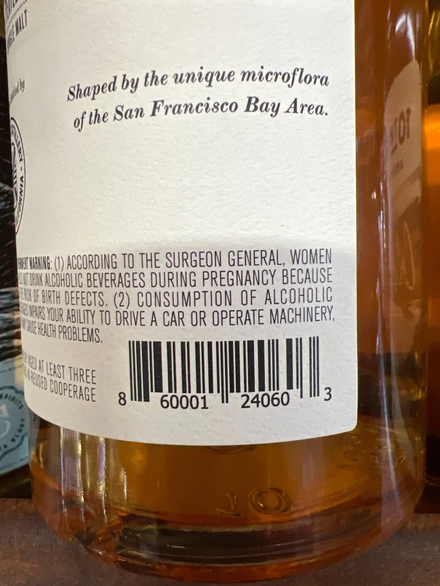 10th Street American Whisky Peated Single Malt (750mL) - Image 2