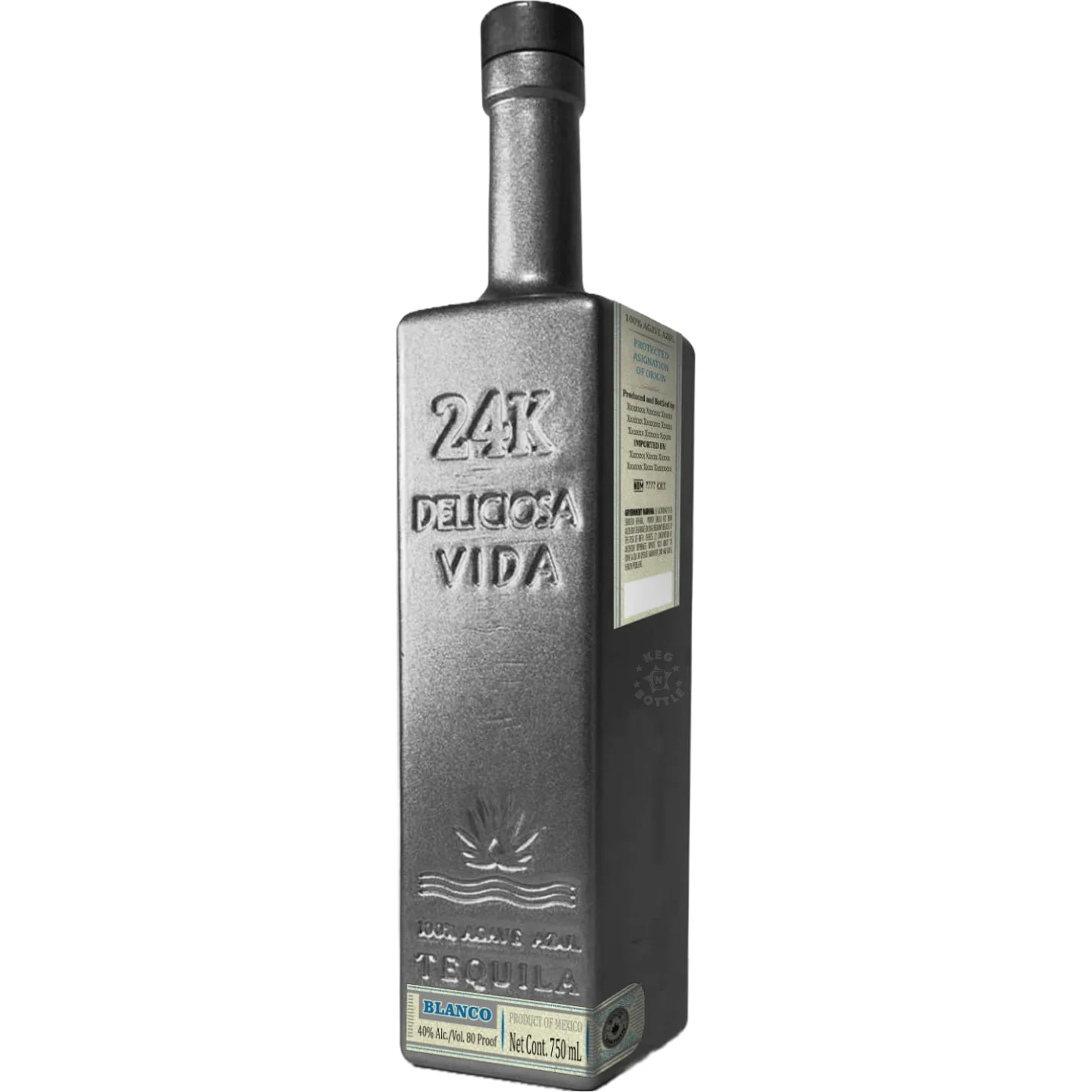 24K Deliciosa Vida Blanco Tequila (750 ml)