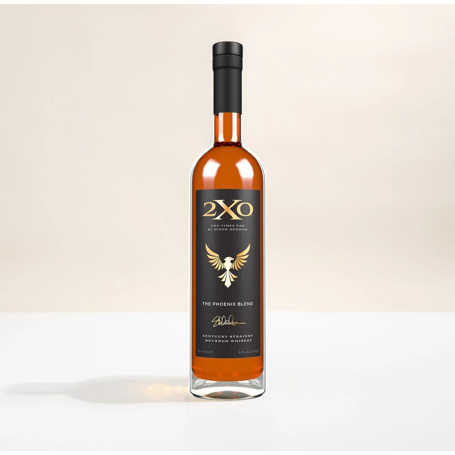 2XO The Pheonix Blend Straight Bourbon Whiskey - Signed By Dixon Dedman 750 mL - Image 2