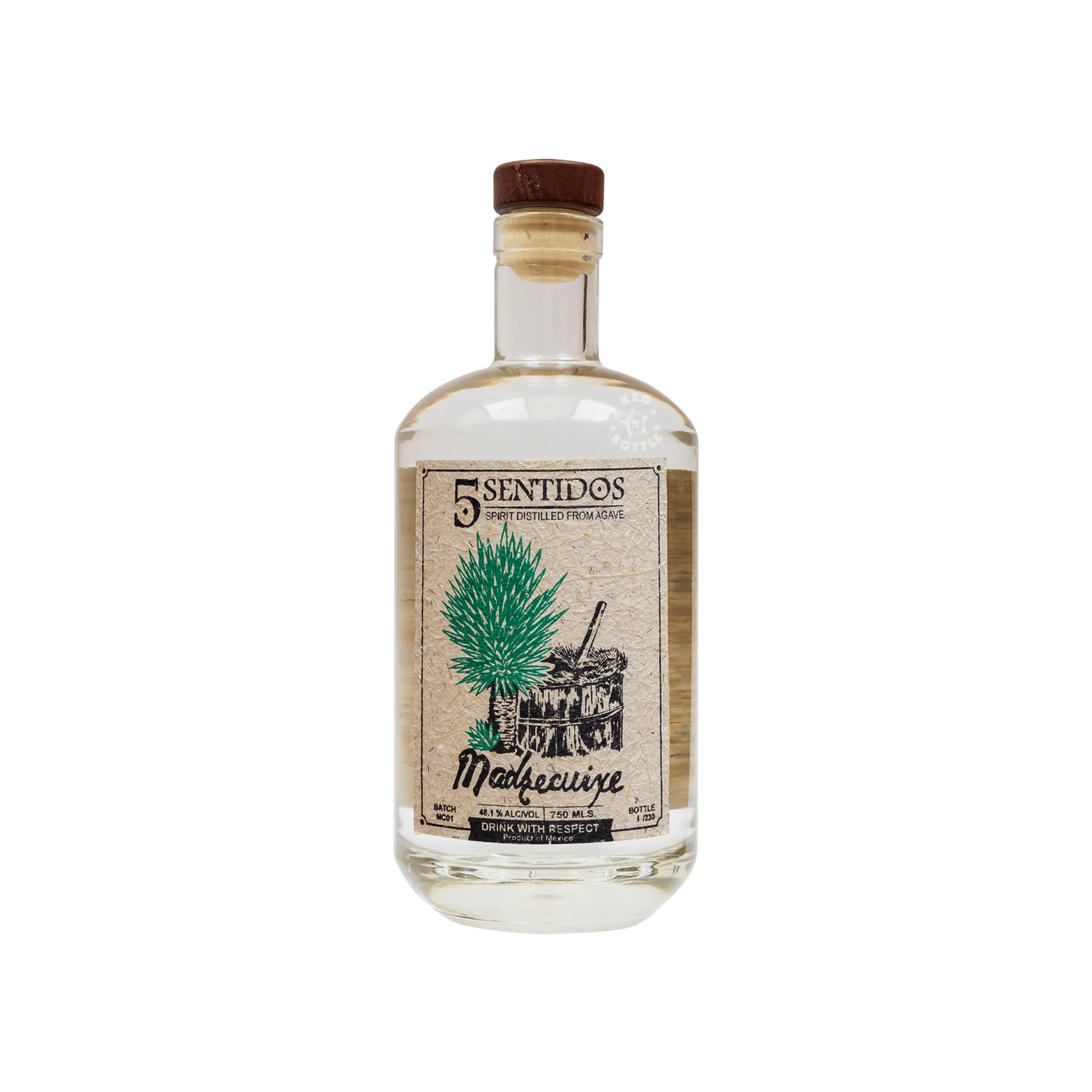 5 Sentidos Madrecuixe Tio Tello Mezcal (750 ml)