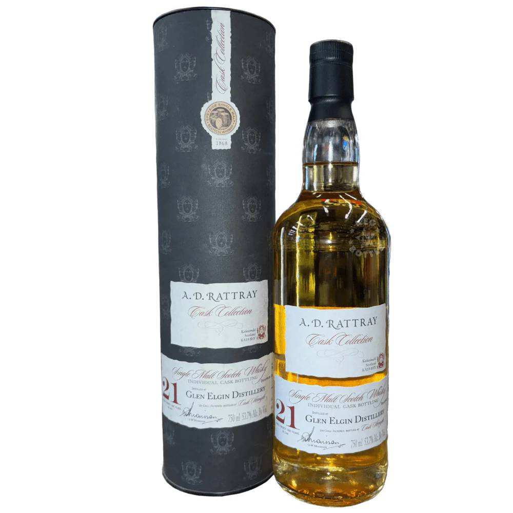 A.D. Rattray Glen Elgin 21 Year Old (1995) – Cask Collection Single Malt Scotch Whisky