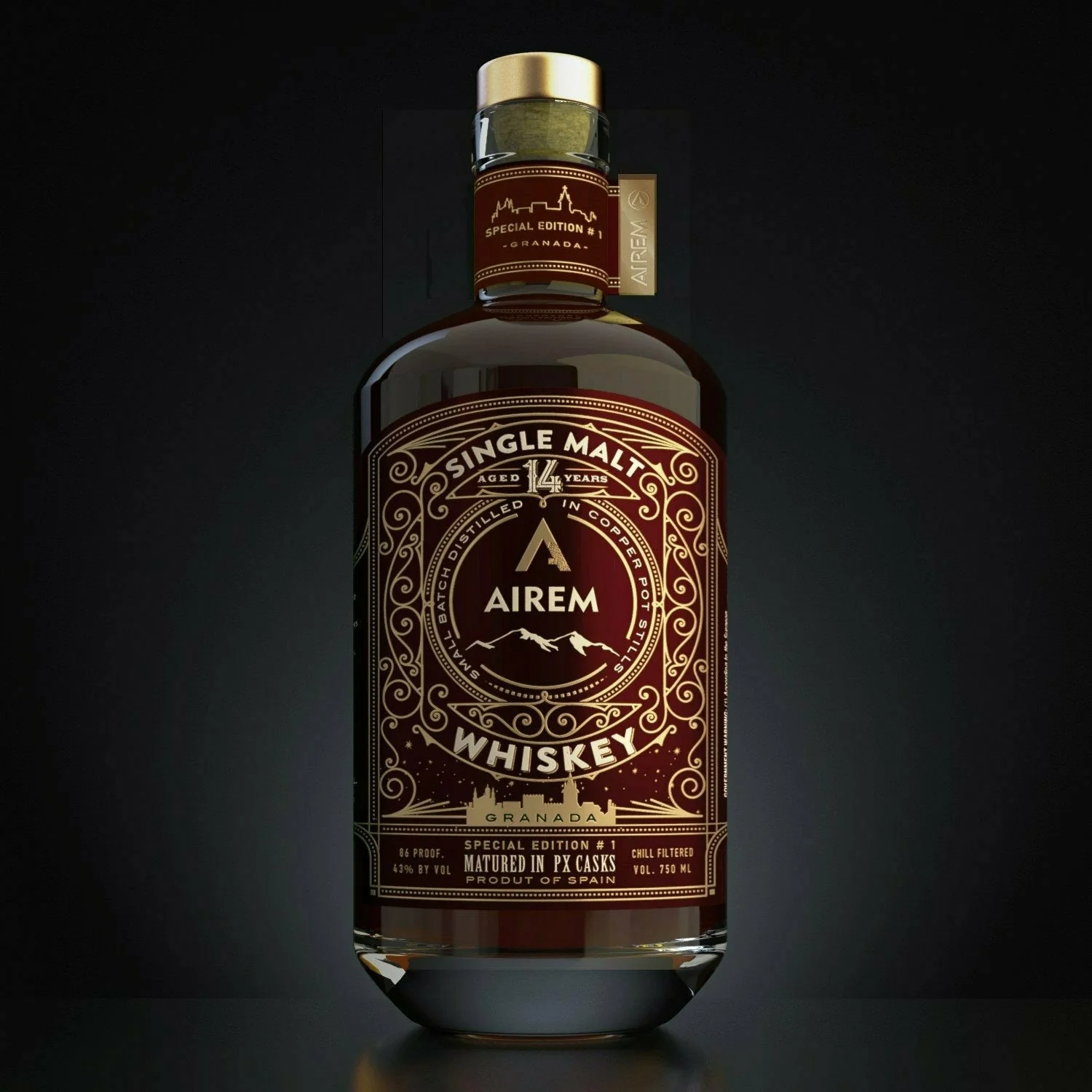 Airem Single Malt Whiskey (750 ml)