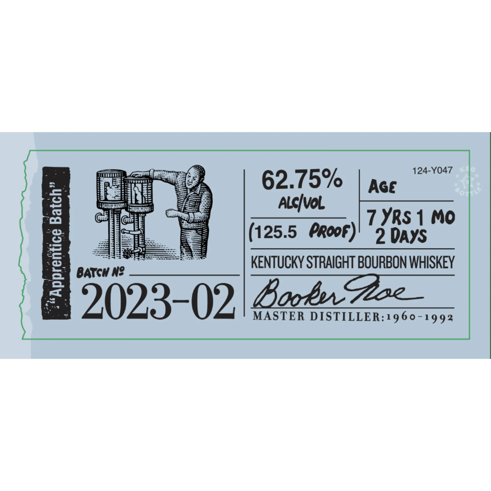 Booker's 2023 - 02 Apprentice Batch (750 ml)