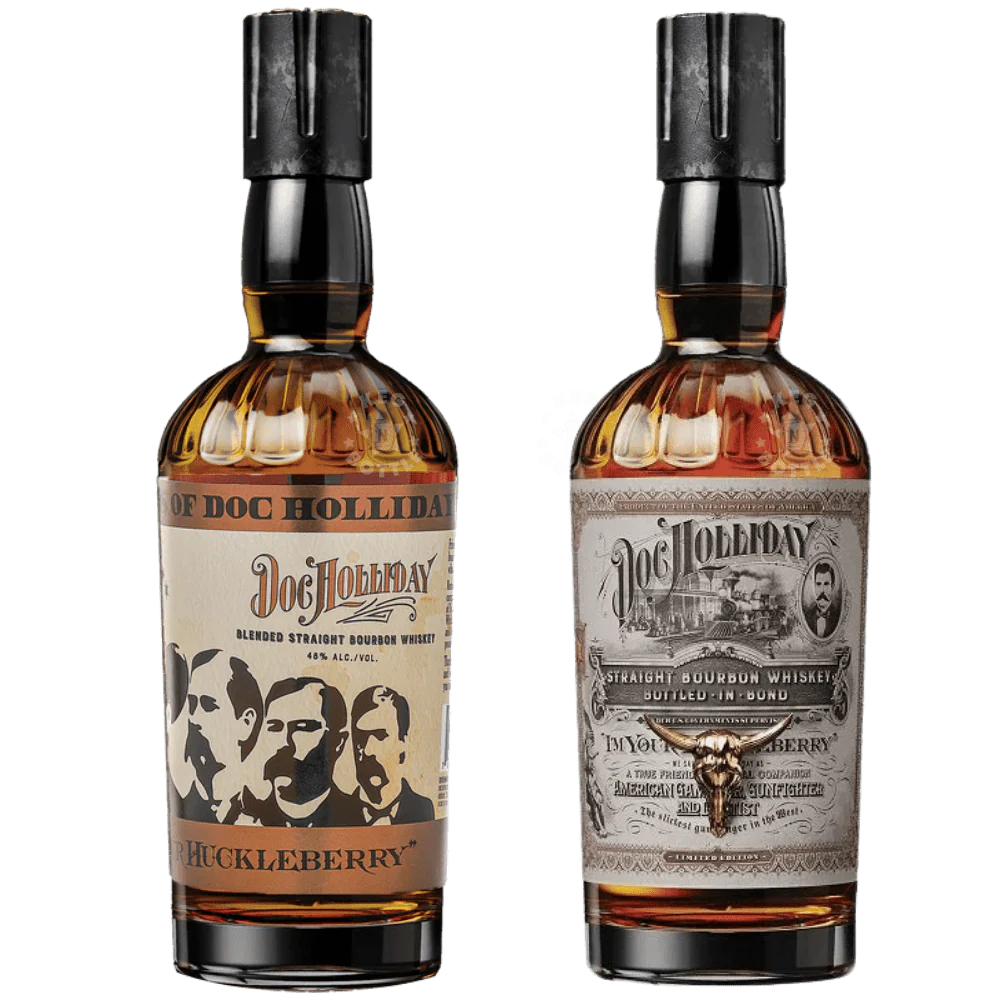 Bottled in Bond & Friends of Doc Holliday Bourbon Whiskey Bundle (2x750mL)