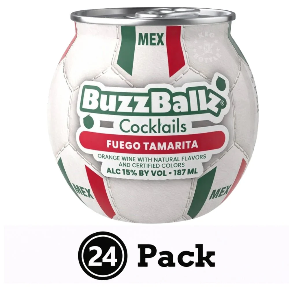 BuzzBallz Fuego Tamarita Watermelon Tamarind Cocktail - 24 Pack (24x187mL) - Image 2