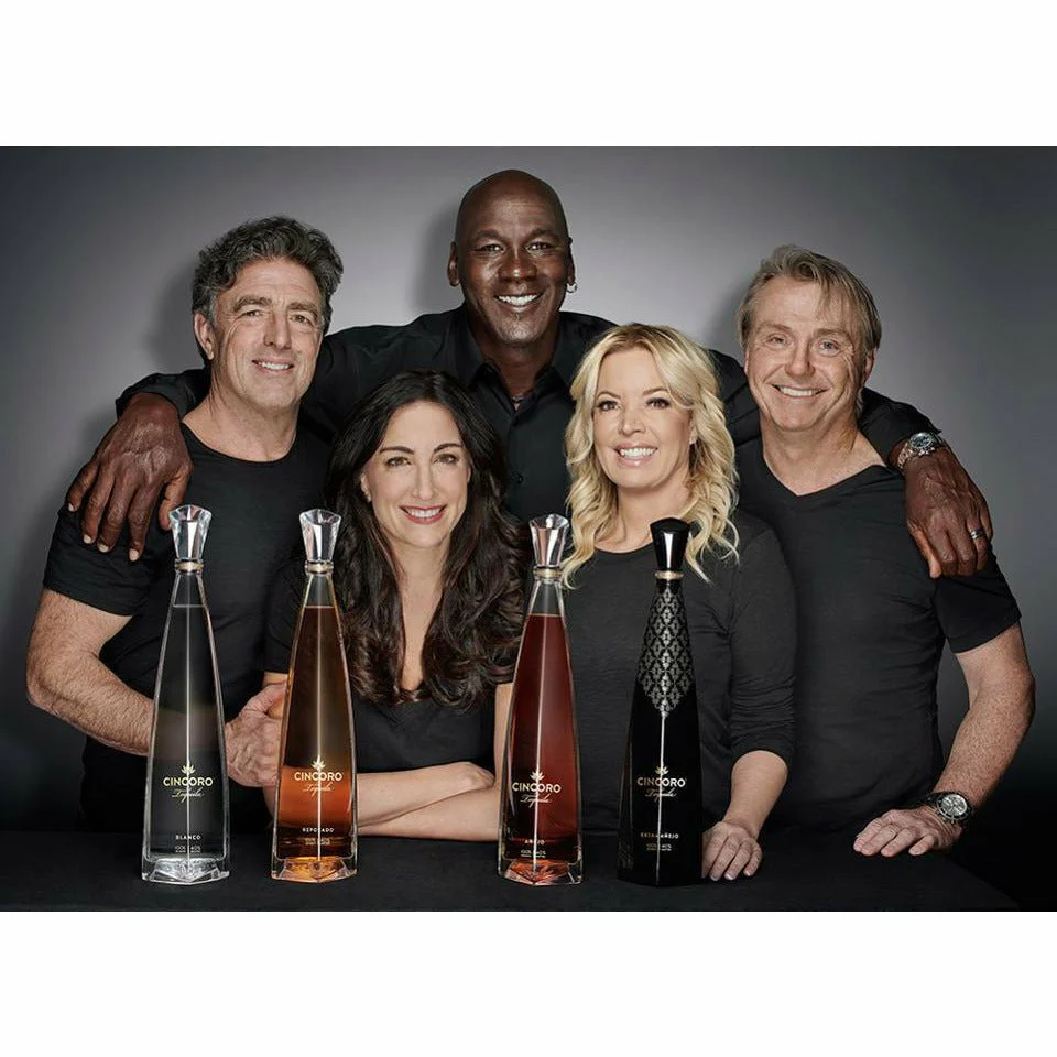Cincoro Full Set Blanco, Reposado, Anejo, Extra Anejo (Michael Jordan) (4 x 750 ML) - Image 2