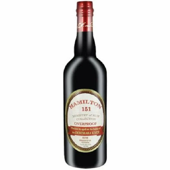 Hamilton Demerara Overproof 151 Rum (750 ml)