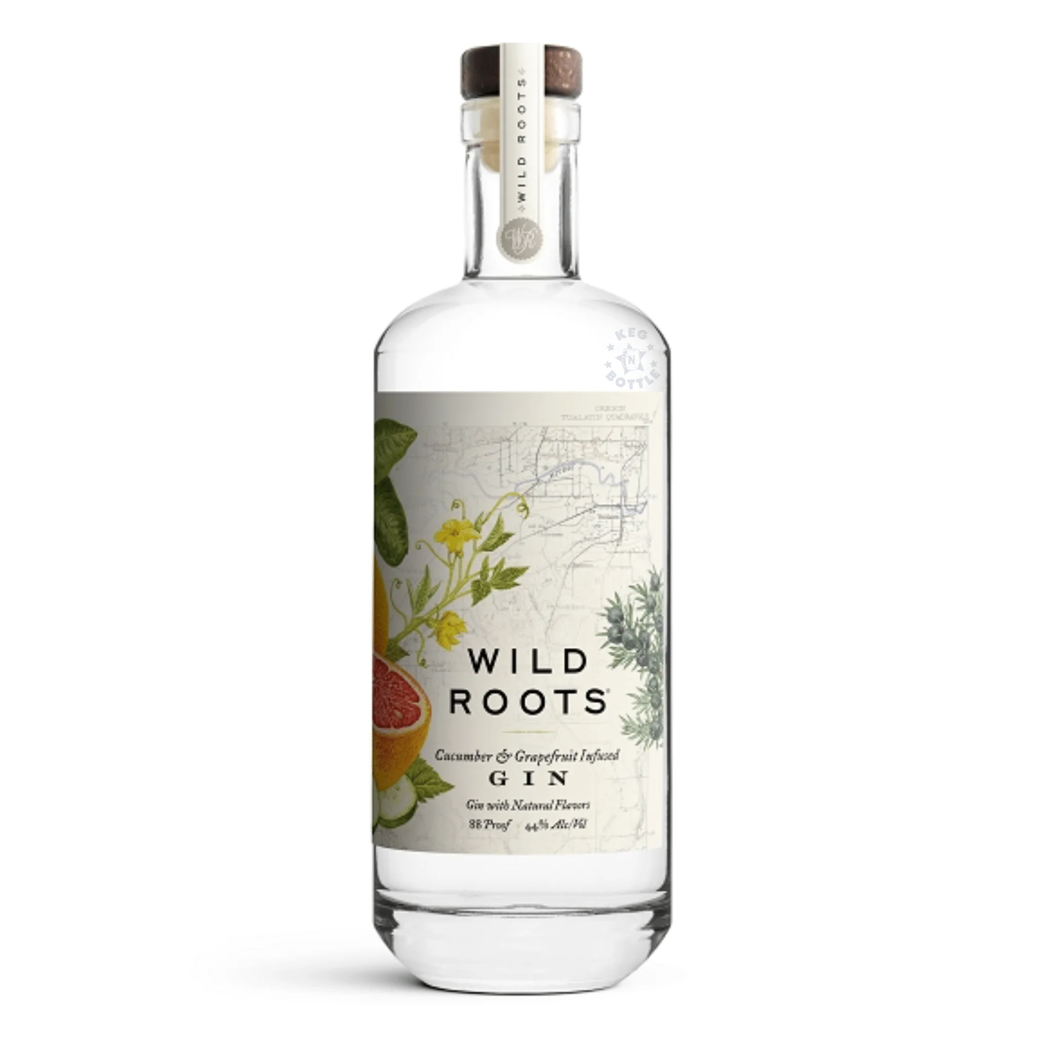 Wild Roots Cucumber & Grapefruit Infused Gin (750 ml)