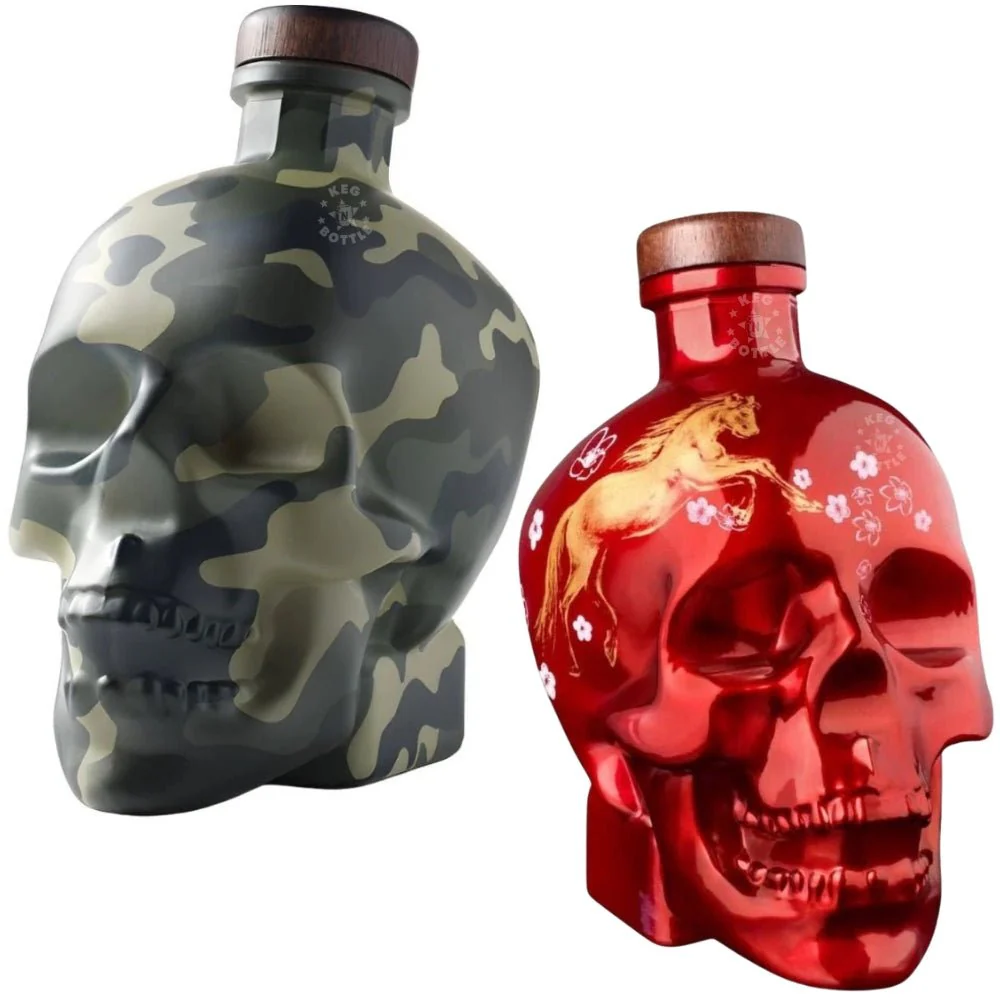 Crystal Head Limited Edition – Camo & Year of the Horse 2026 Lunar New Year Vodka (750mL + 700mL)