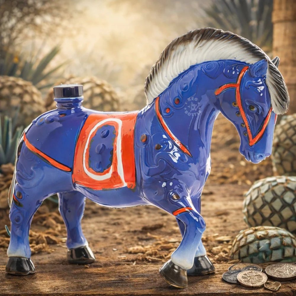 Don Chinto Blue Horse Tequila Añejo (750ml) - Image 2