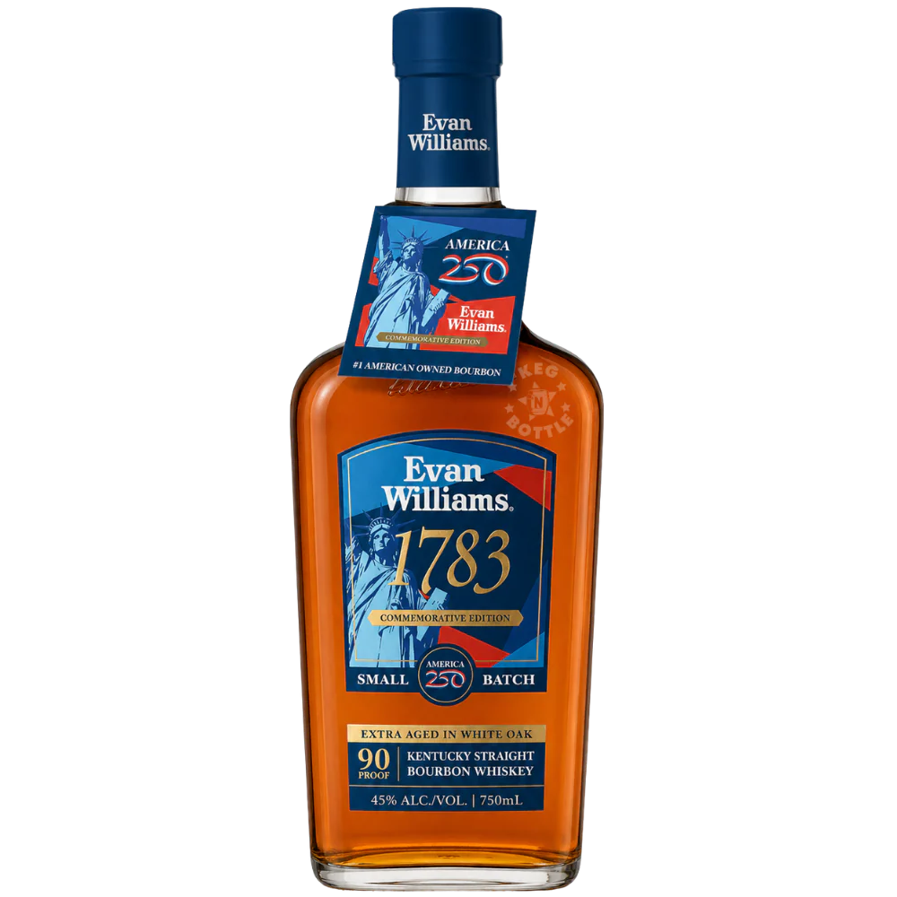 Evan Williams 1783 Small Batch Bourbon Whiskey Commemorative 250th Edition (750mL)
