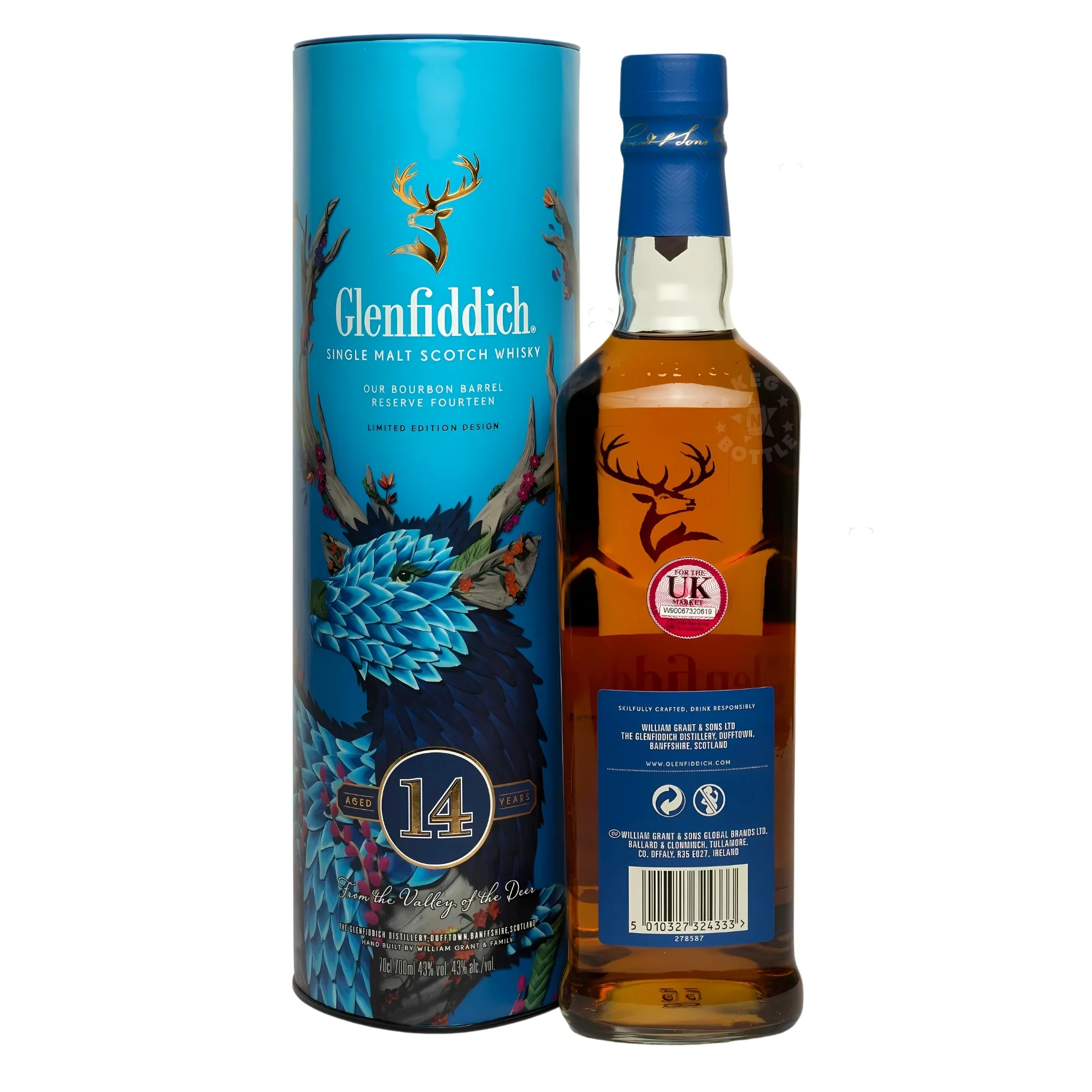 Glenfiddich 14 Year Bourbon Barrel Reserve Limited Edition (750 ml) - Image 2