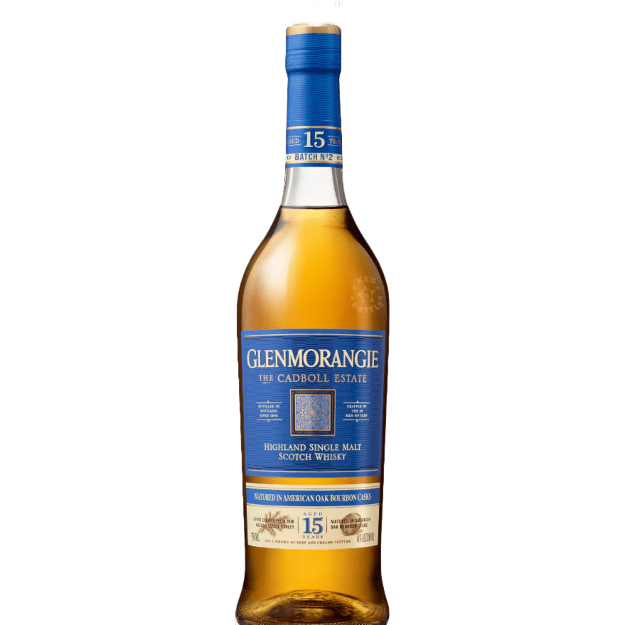 Glenmorangie Cadboll Estate 15 Year Single Malt Scotch Whisky (750 ml)