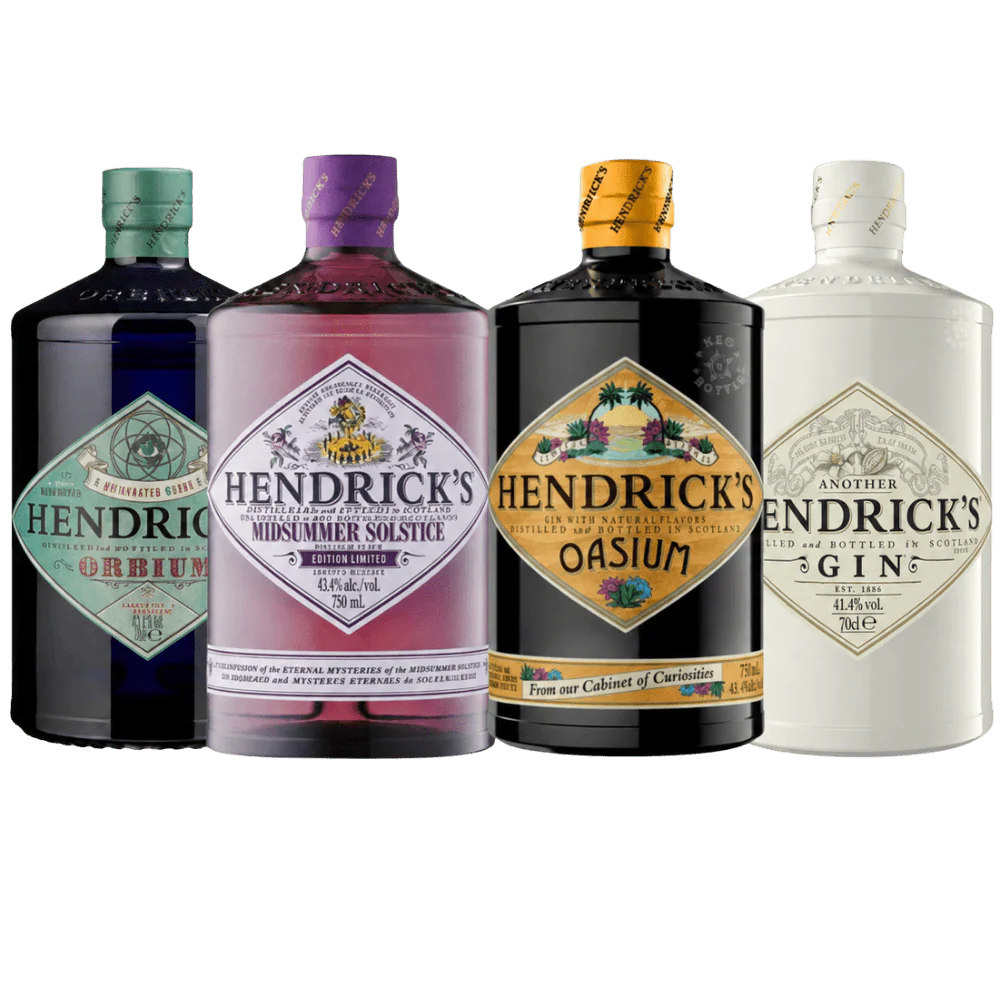Hendrick’s Rare Expressions Gin Collection Bundle (4 x750ml)