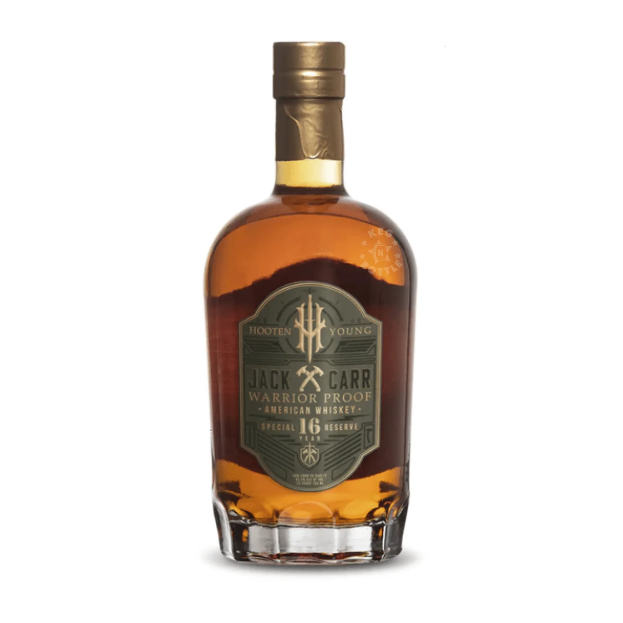 Hooten Young & Jack Carr 16 Year Warrior Proof American Whiskey (750 ml)