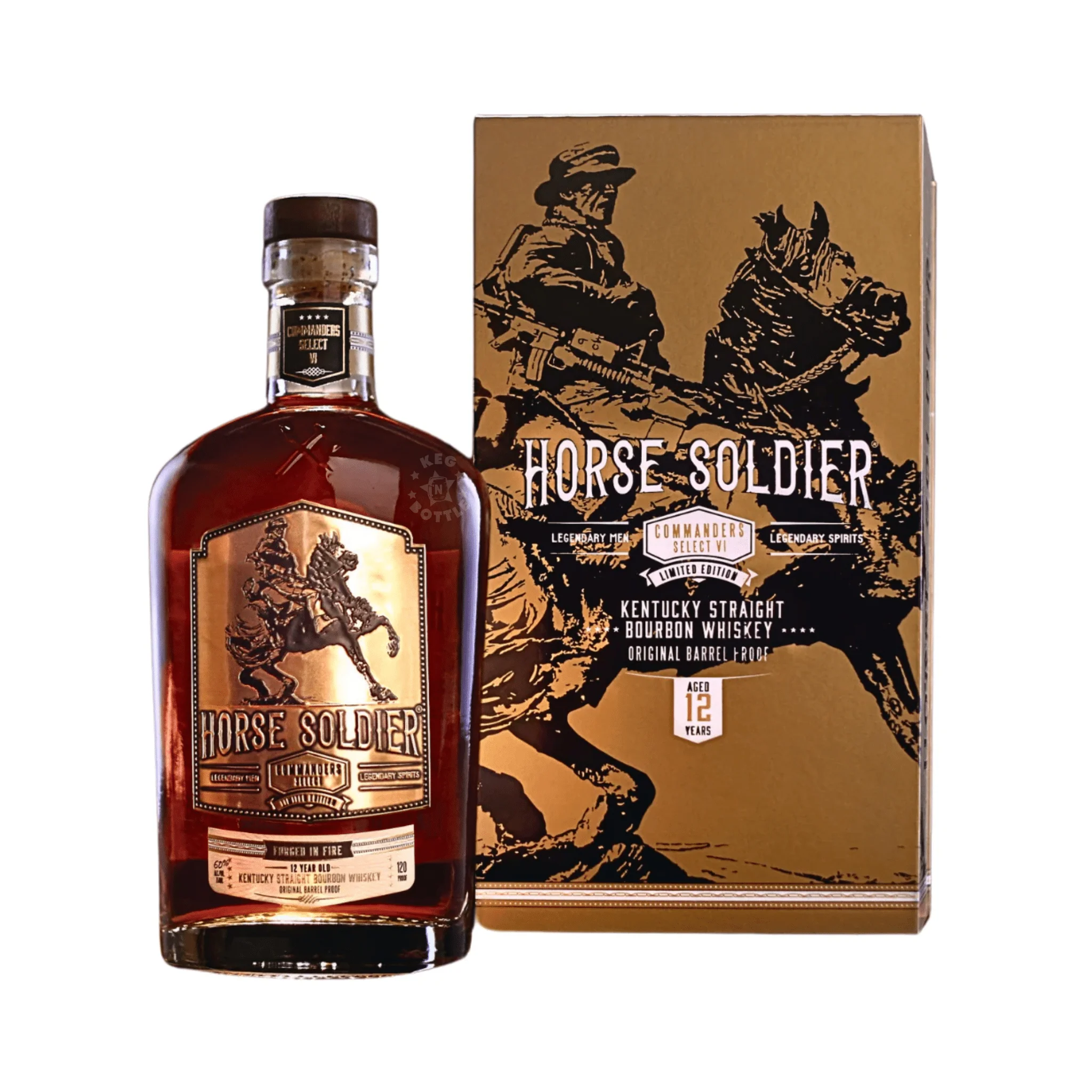 Horse Soldier Commander's Select VI 12 Year Bourbon (750 ml)