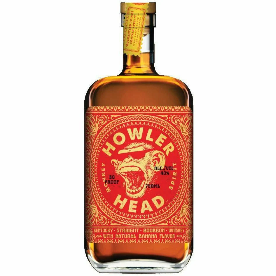 Dana White's Howler Head Banana Bourbon Whiskey (750 mL)