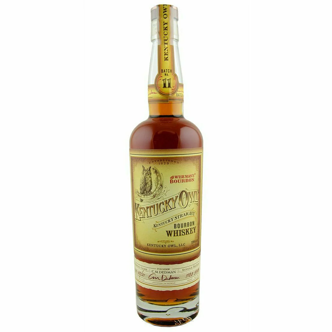 Kentucky Owl Kentucky Straight Bourbon Whiskey Bourbon Batch 10 (750ML)