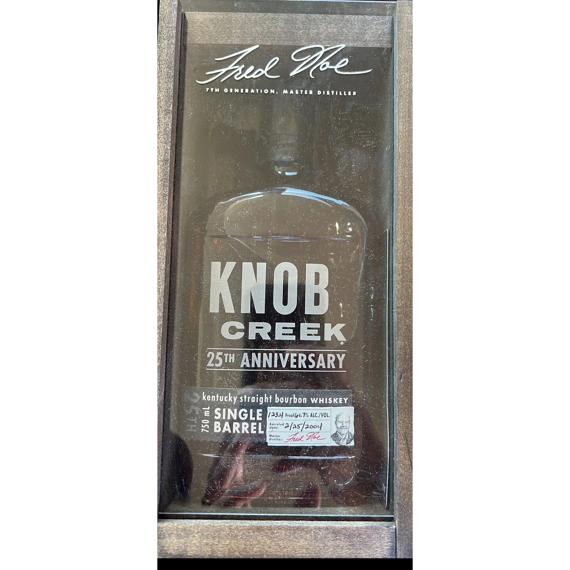 Knob Creek 25th Anniversary 123.4 Proof Bourbon Whiskey (750 ml)