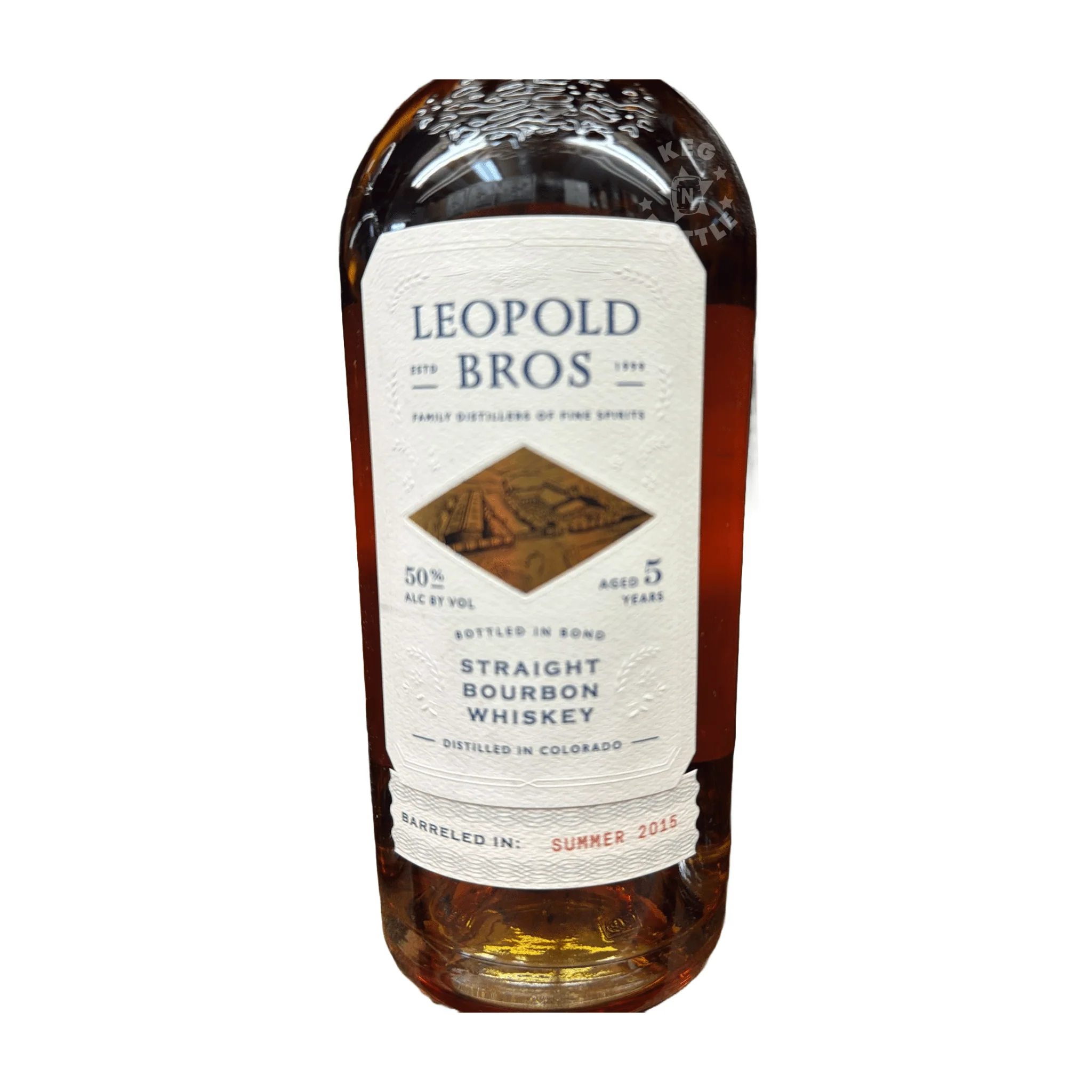 Leopold Bros 5 Year Bottled In BondSummer 2015 Bourbon (750 ml)