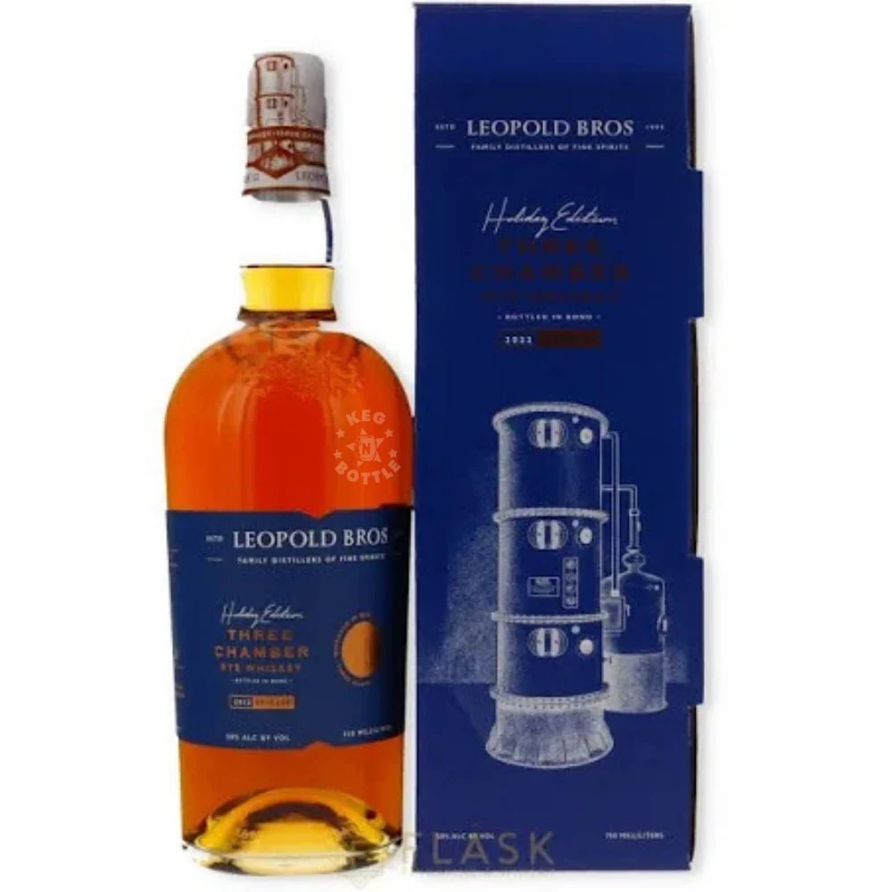 Leopold Bros Three Chamber Rye Bottled in Bond 2022 Release Whiskey (750 ml) - Image 2