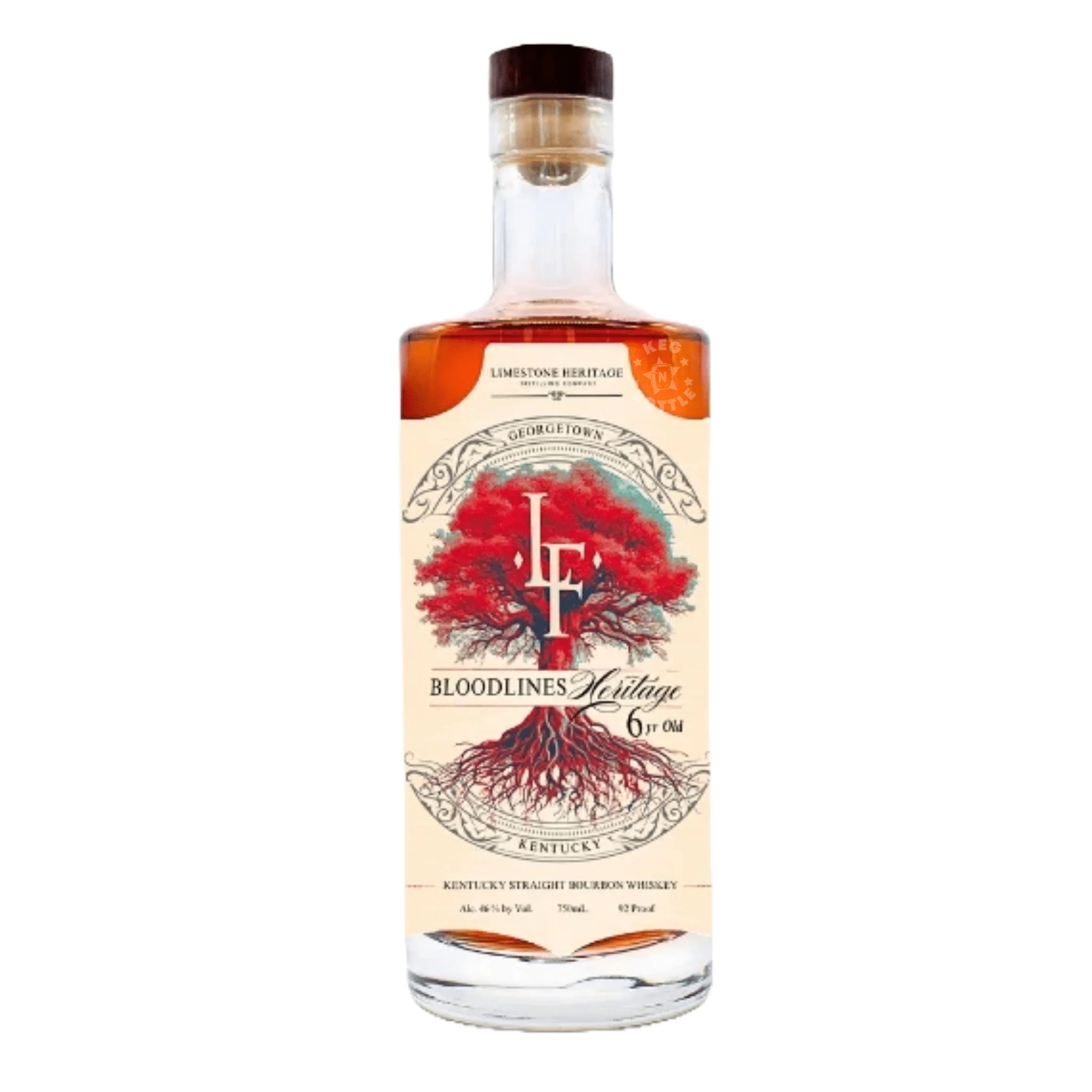 Limestone Farms Bloodlines Heritage 6 year Kentucky Straight Bourbon Whiskey (750 ml)
