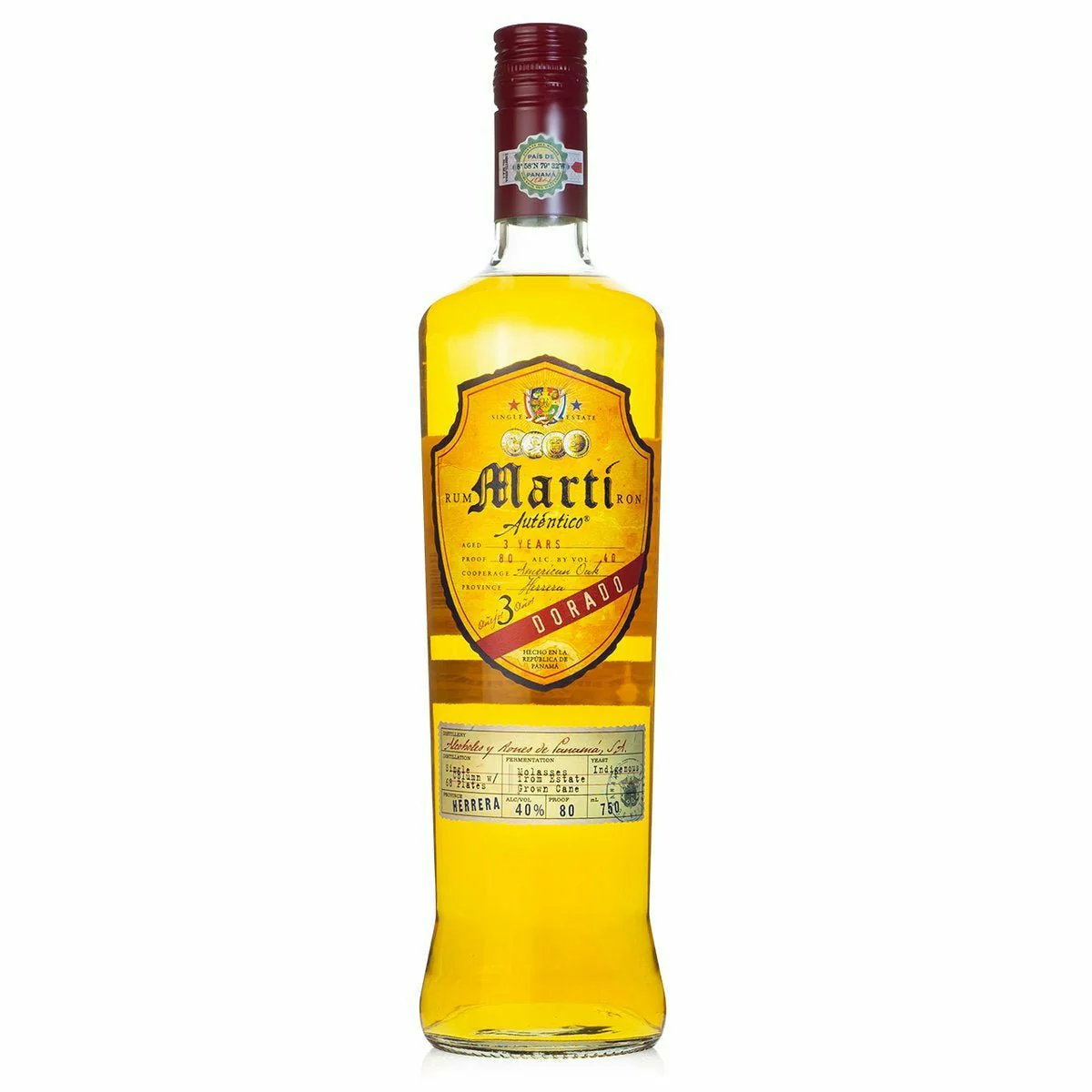 Marti 3 Year Dorado Rum (750 ml)