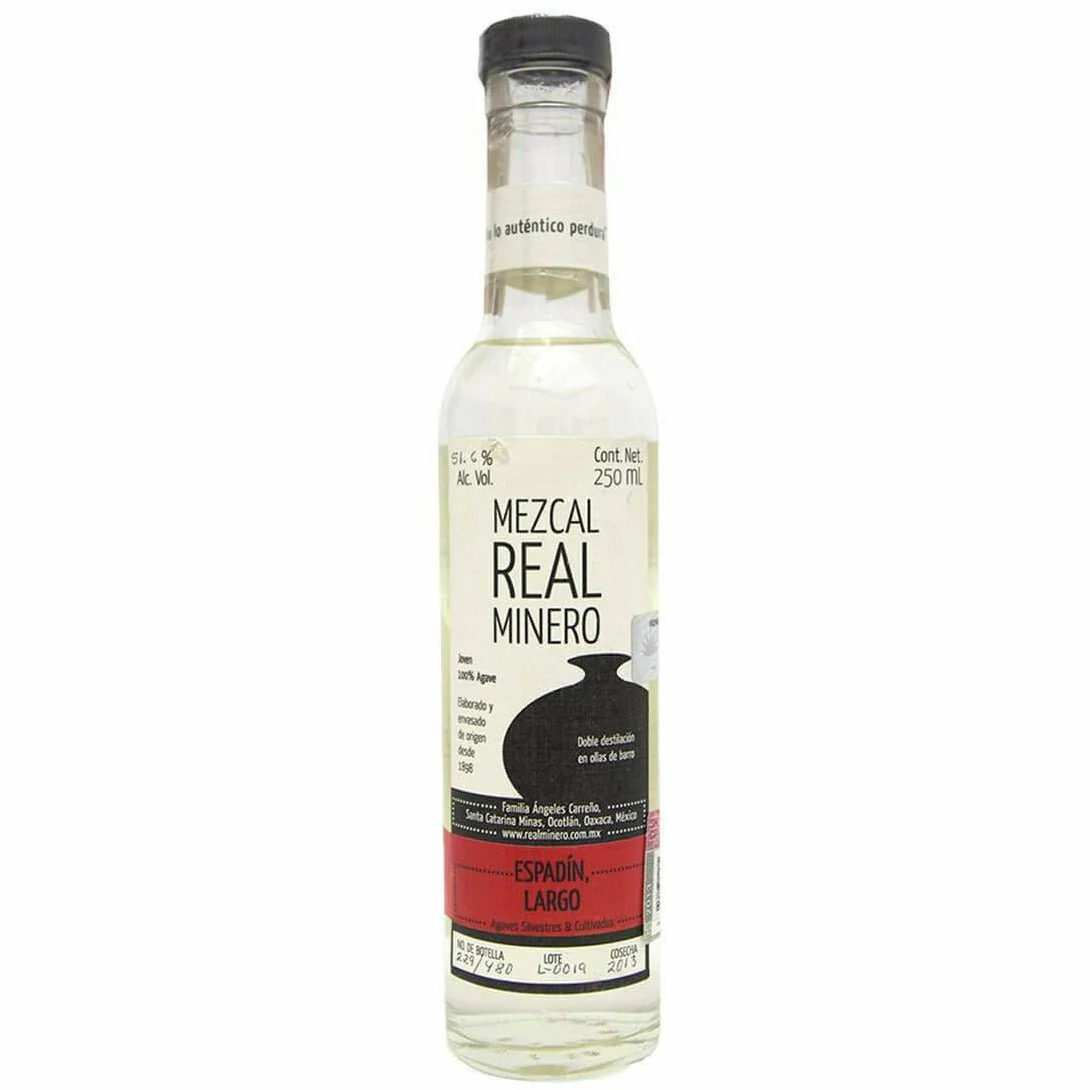 Real Minero Espadin Largo Mezcal (750mL) - Image 2