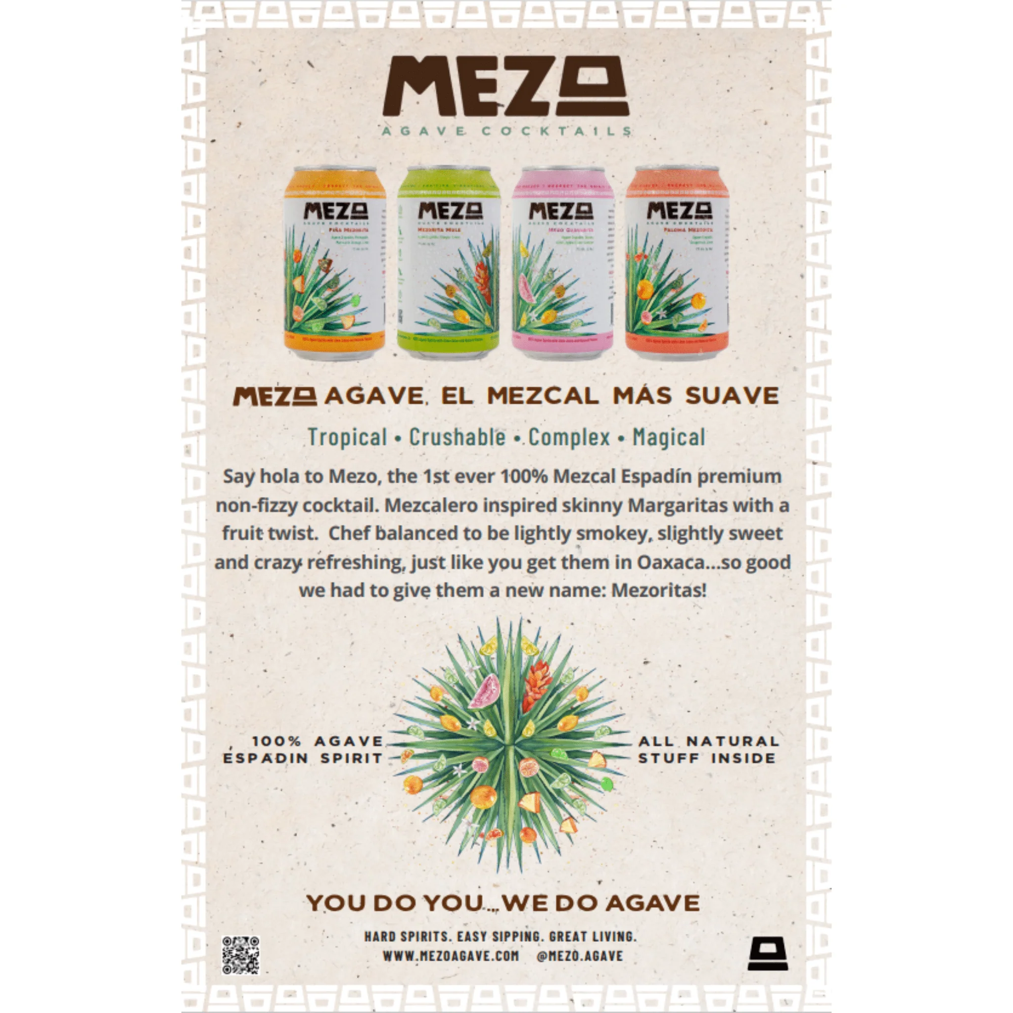 Mezo Guavarita Mezcal Cocktail (4 Pack) - Image 3