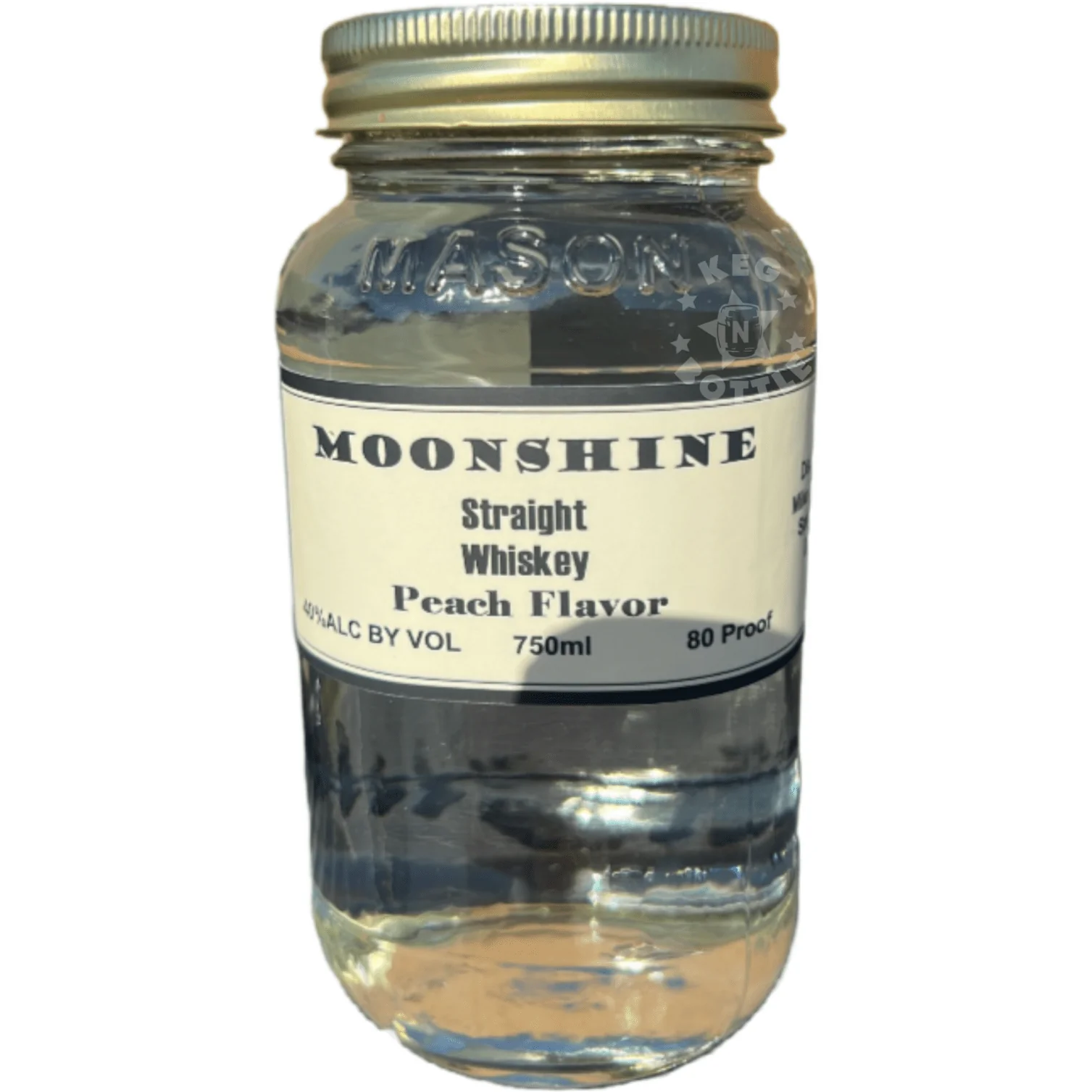 Moonshine Straight Whiskey Peach (750 ml)