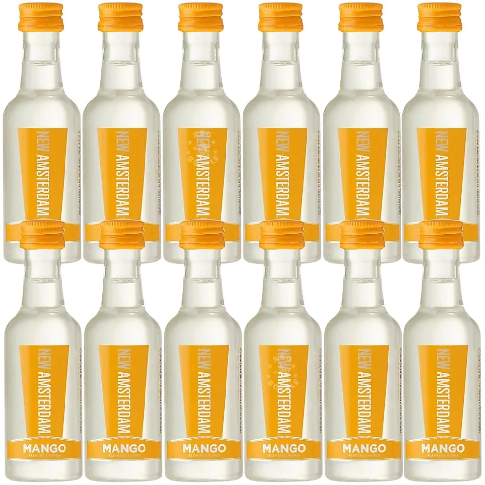 New Amsterdam Mango Vodka - 12 Pack (12x50ML)