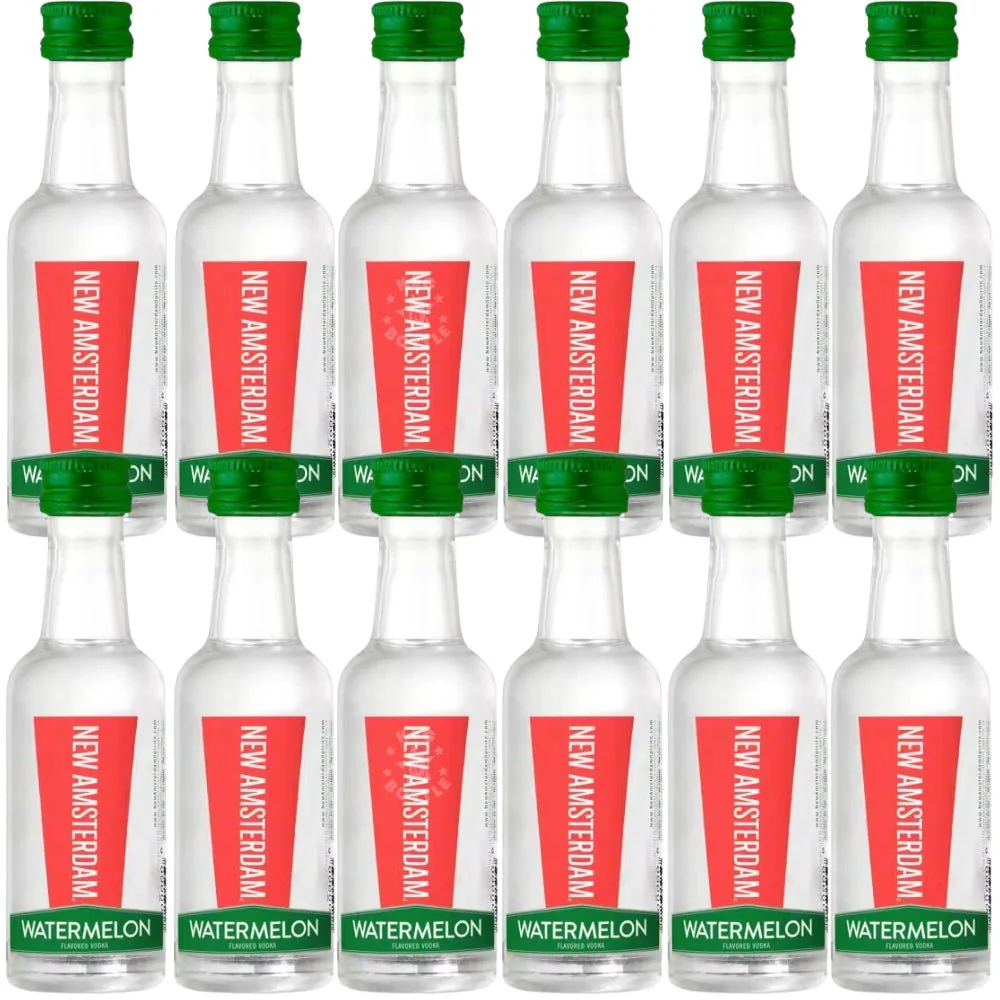 New Amsterdam Watermelon Vodka - 12 Pack (12x50ML)