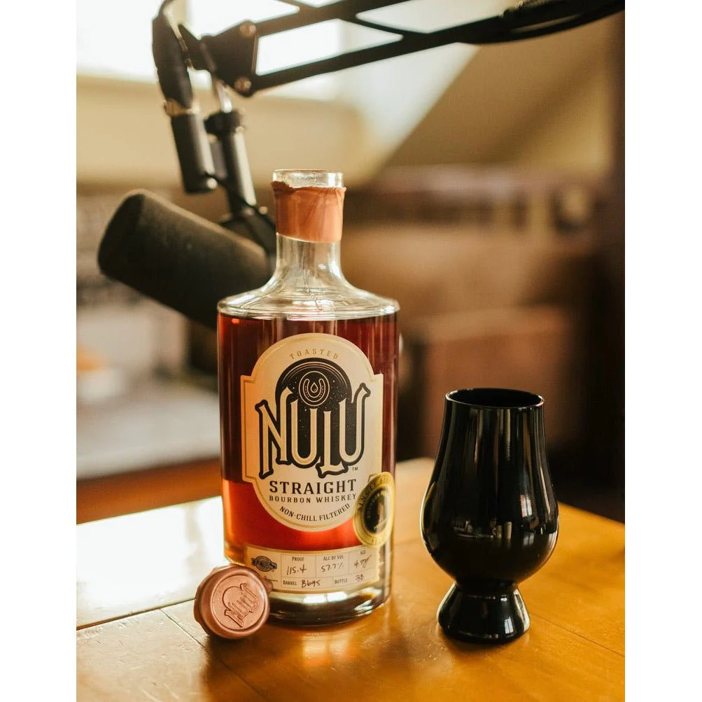 Nulu Single Barrel Toasted Bourbon Whiskey (NULU NIGHT CH.2) - Bourbon Pursuit & Keg N Bottle Private Barrel Pick 750 ml - Image 3