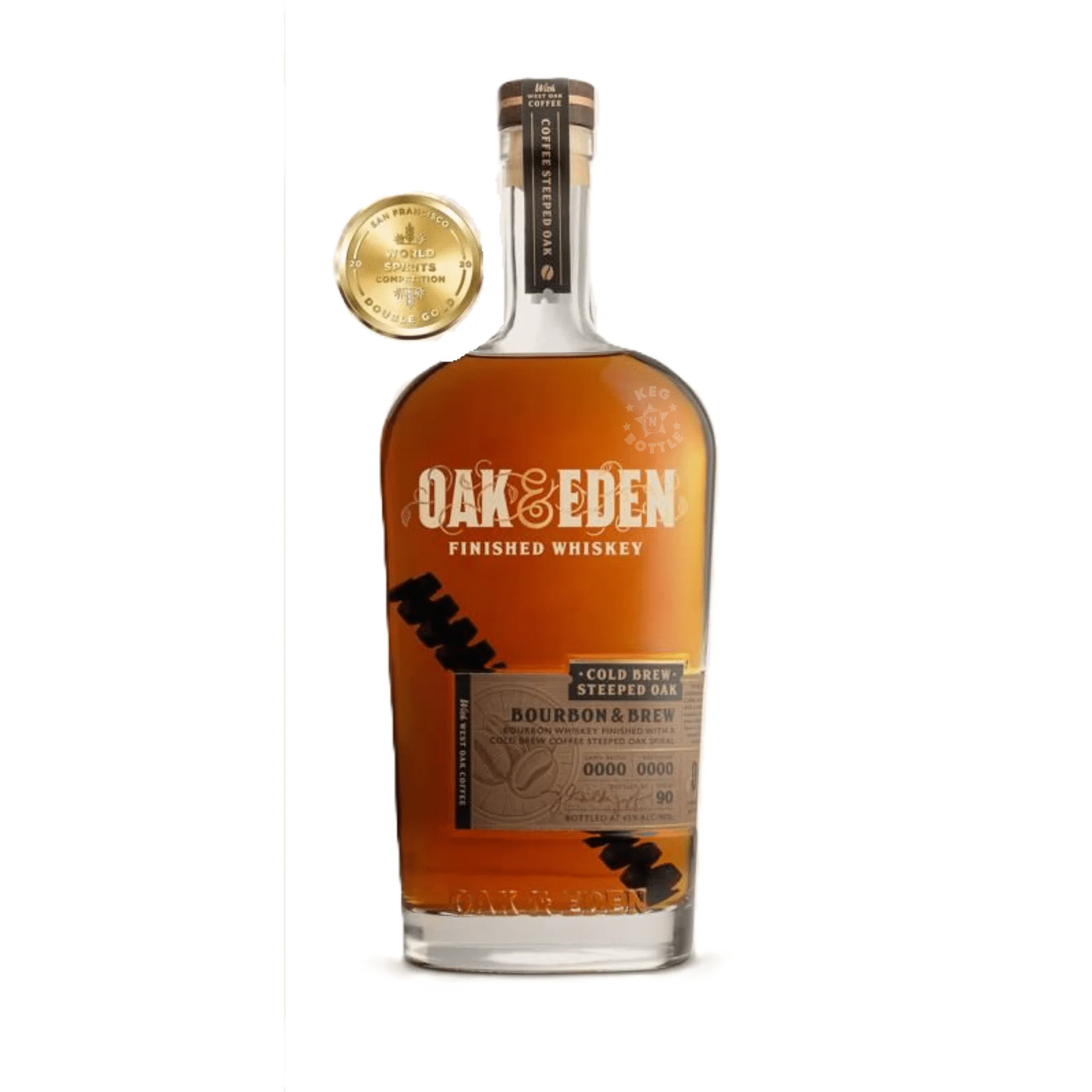 Oak & Eden Bourbon and Brew Whiskey (750 mL)