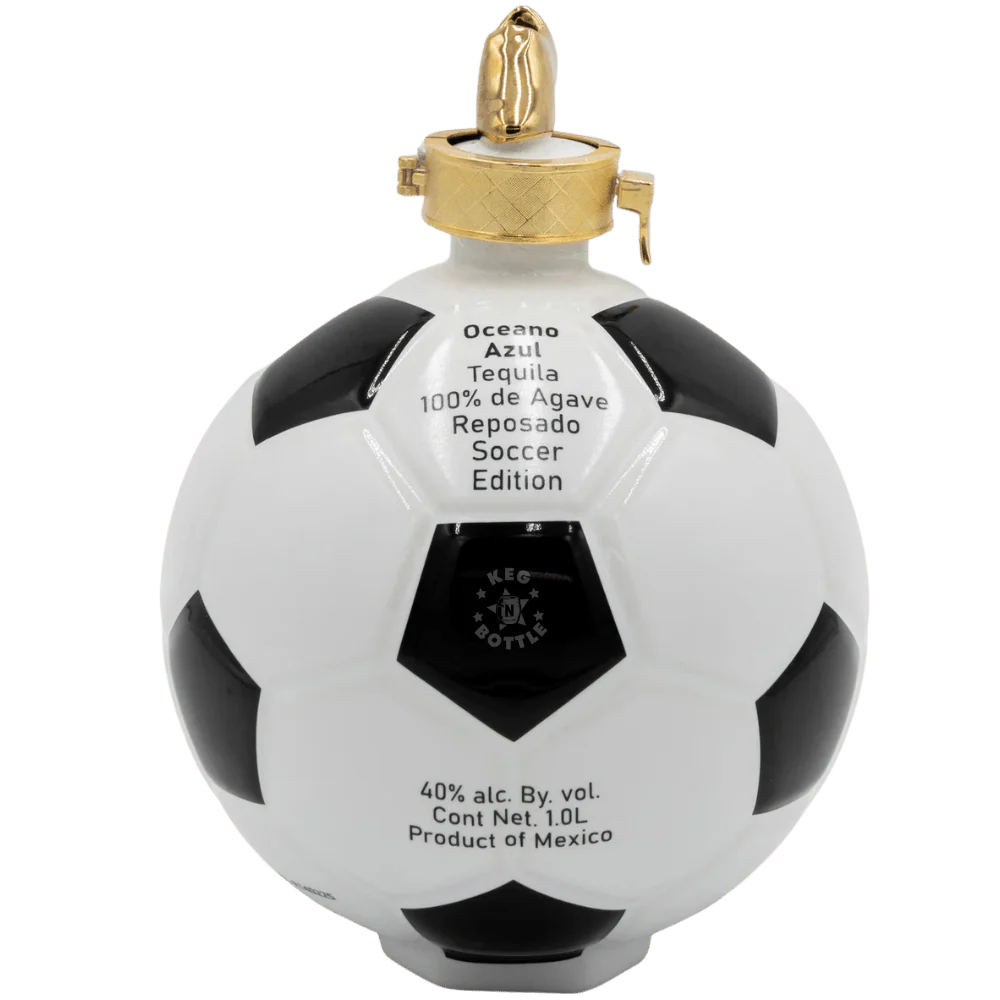 Oceano Azul Soccer Ball Reposado Tequila (1 L)