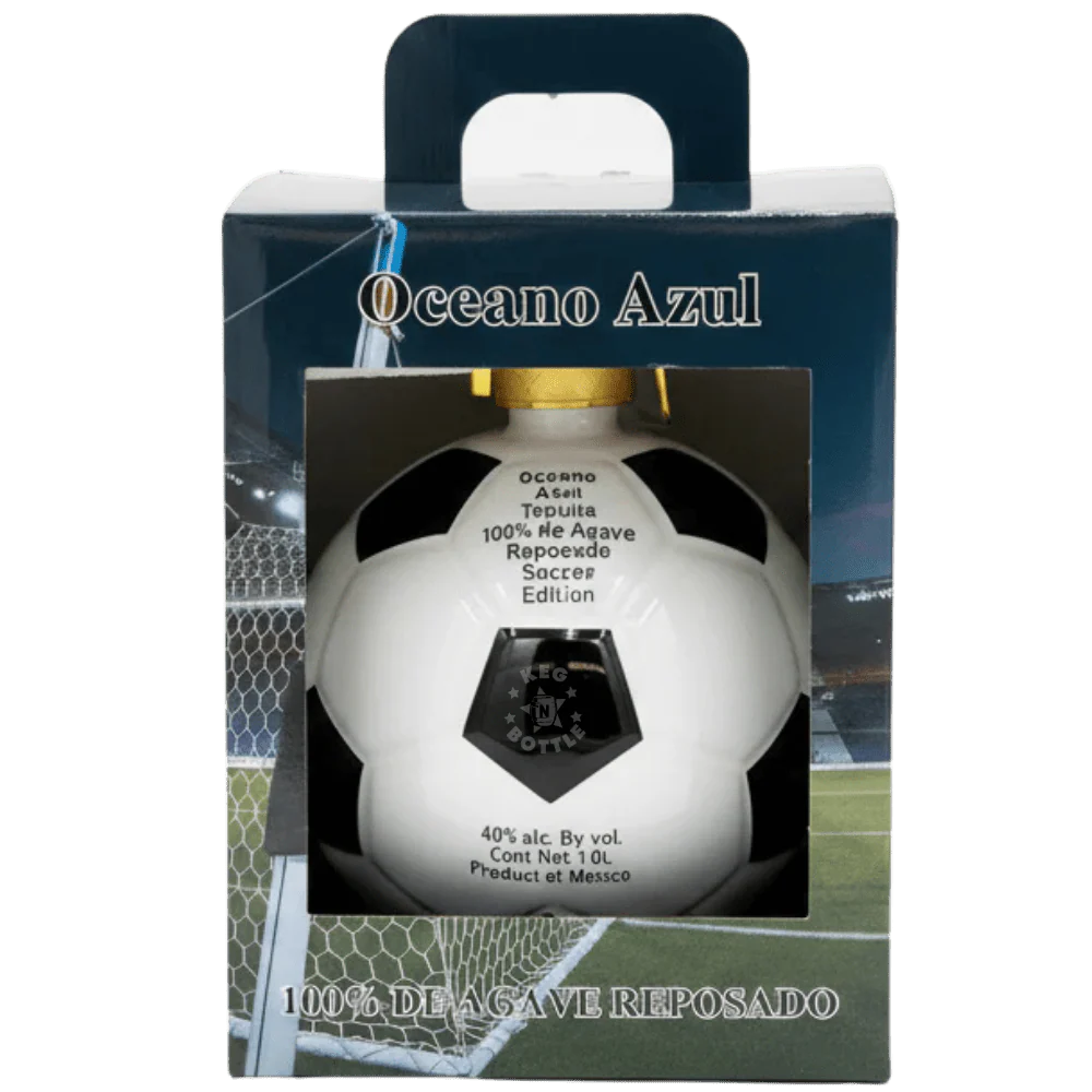 Oceano Azul Soccer Ball Reposado Tequila (1 L) - Image 3