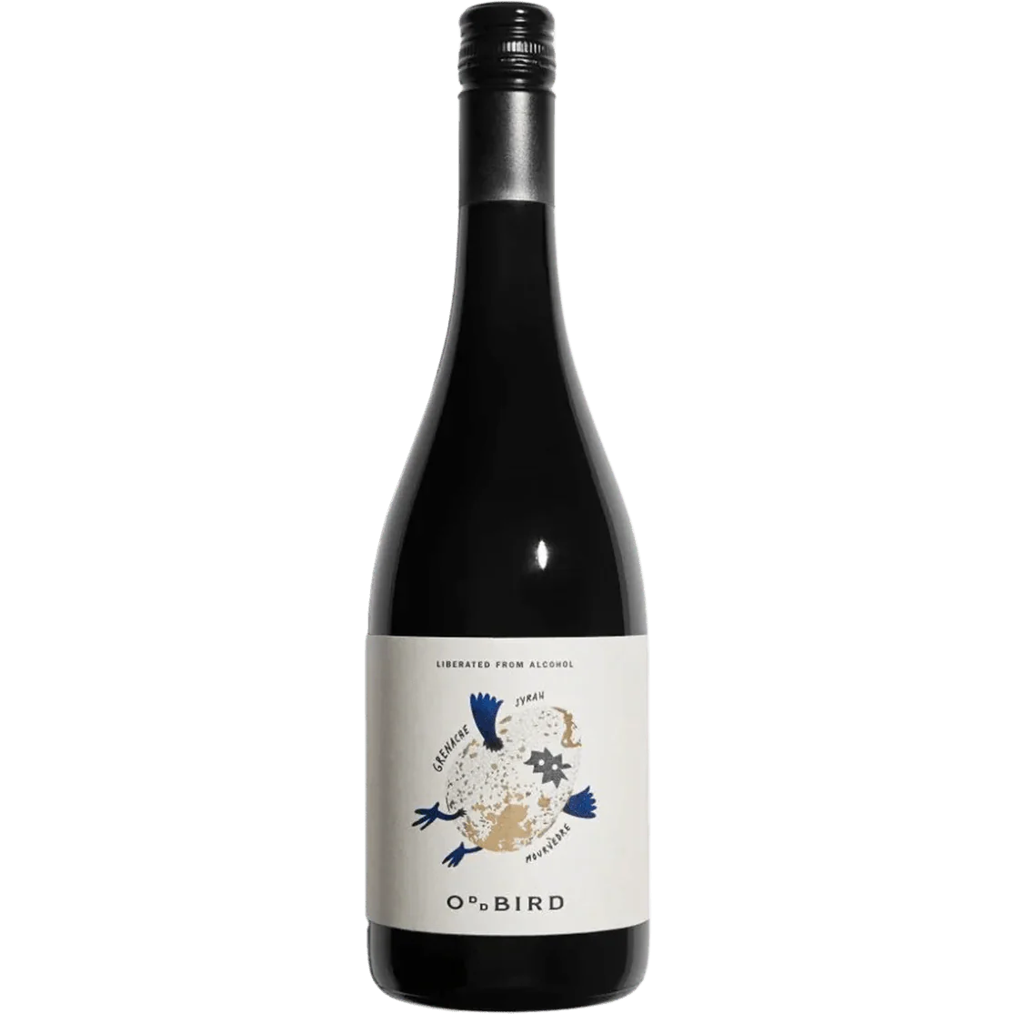 Odd Bird 'Liberated From Alcohol' GSM Red Blend France Non Alcoholic (750mL)
