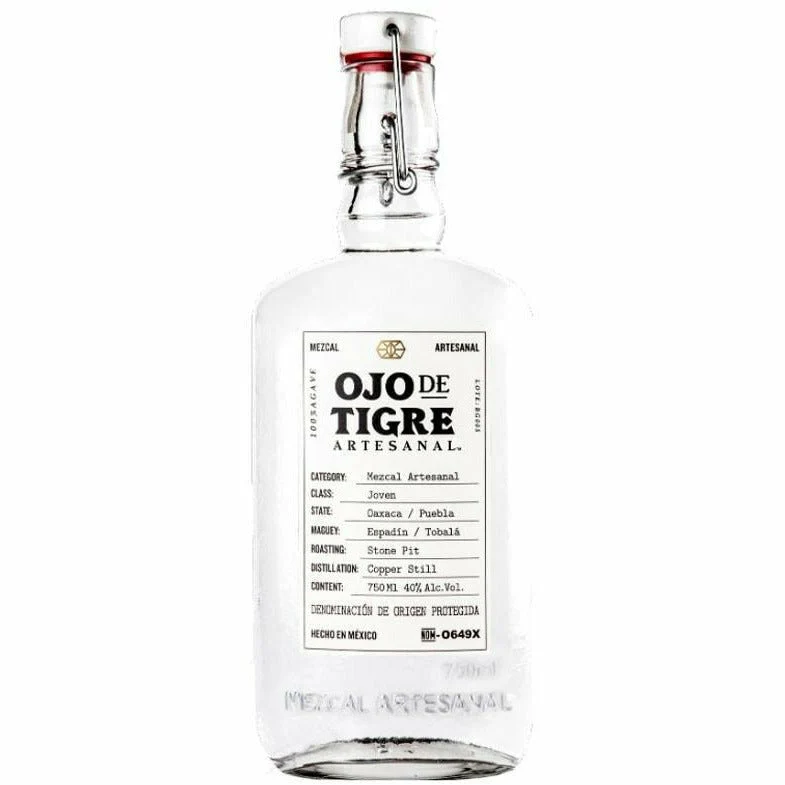 Ojo De Tigre Mezcal Artesanal Joven (750 mL)