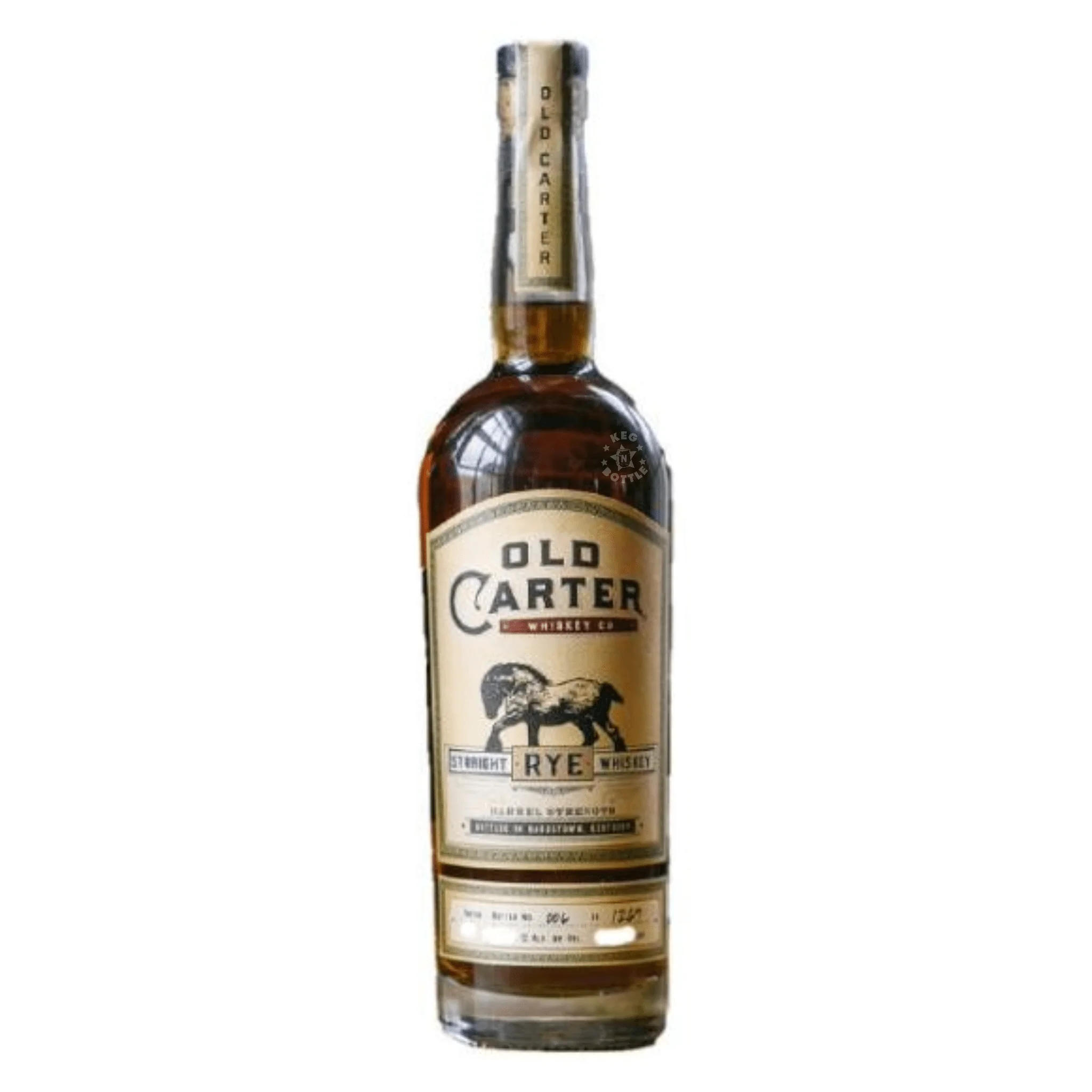 Old Carter Straight Rye Whiskey Batch 10 (750 ml)