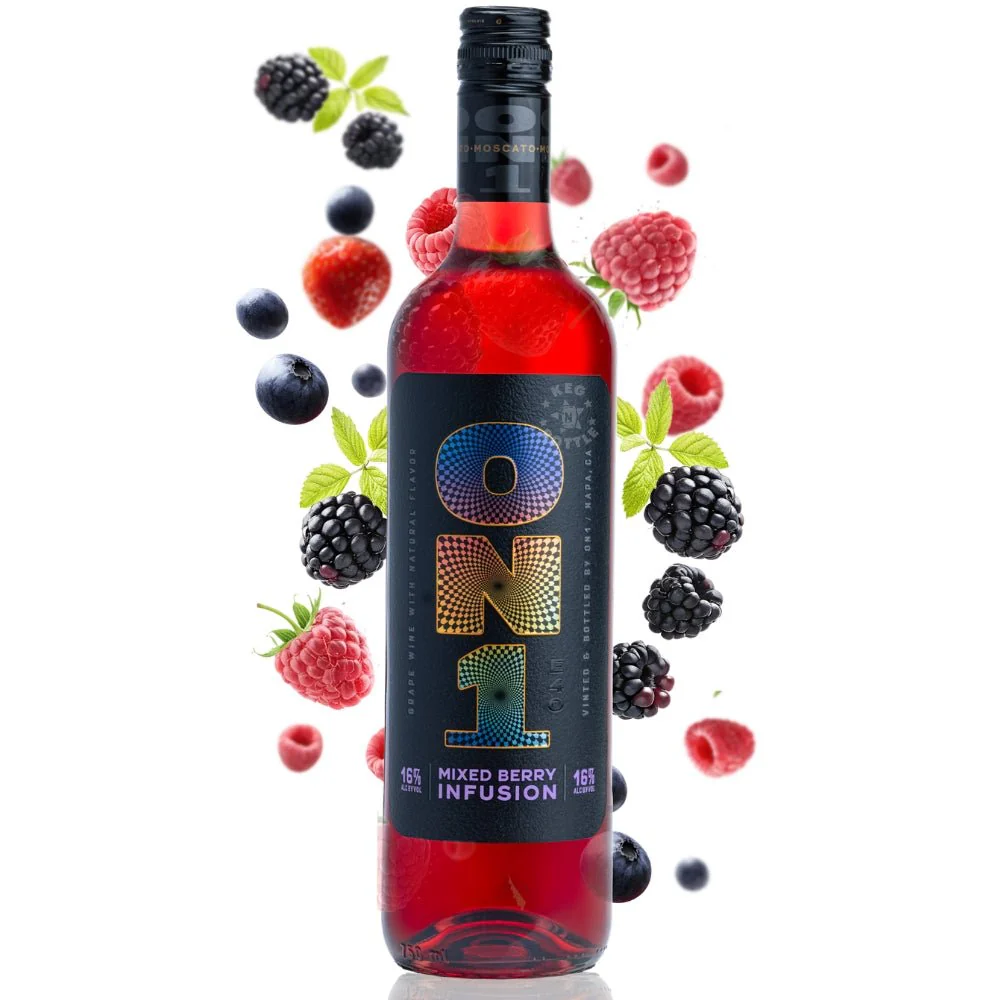 ON1 Mixed Berry Infusion Wine - Pack of 2 (2 x 750mL) - Image 2