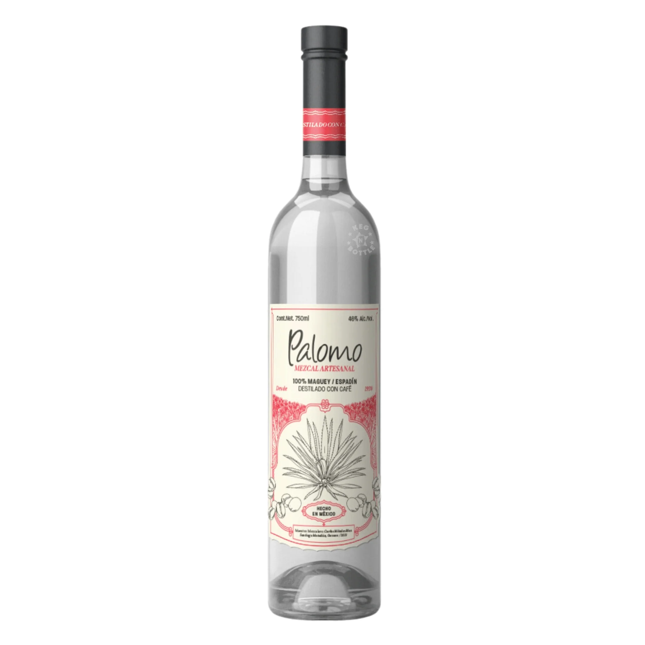 Palomo Espadin Destilado con Cafe Mezcal Artesanal (750 ml)