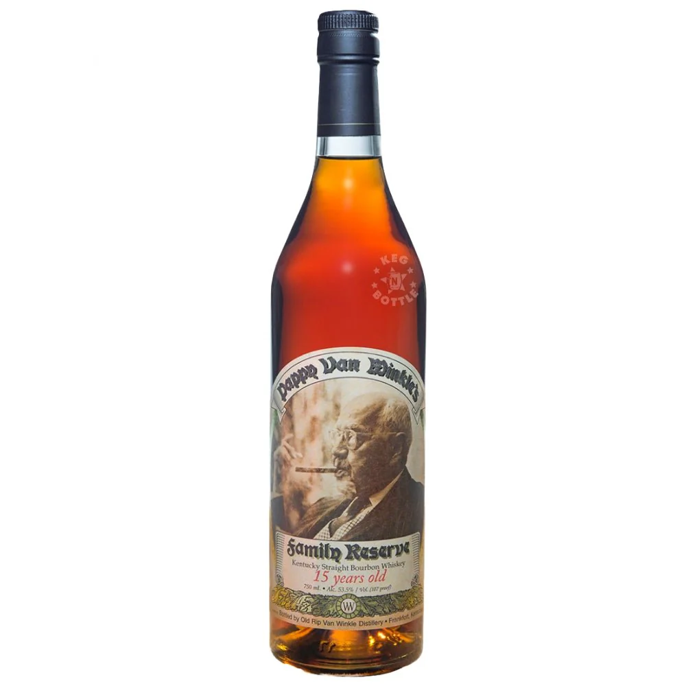 Pappy Van Winkle 15 Year Bourbon Whiskey (750mL)