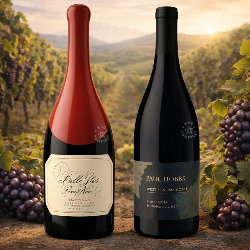 Paul Hobbs West Sonoma Coast Pinot Noir & Belle Glos Dairyman Pinot Noir Combo Pack (2 x 750 ml) - Image 2