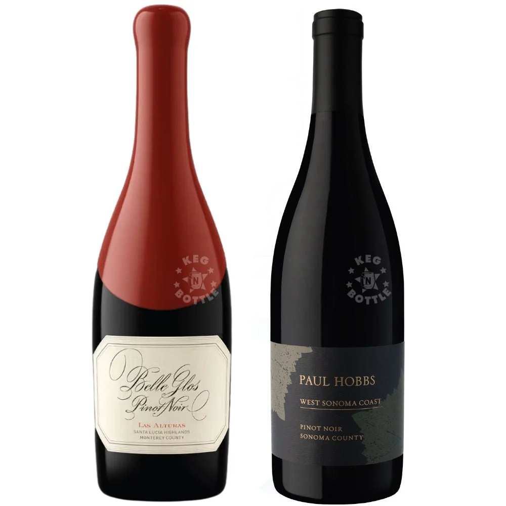 Paul Hobbs West Sonoma Coast Pinot Noir & Belle Glos Las Alturas Pinot Noir Combo (2 x 750 ml)
