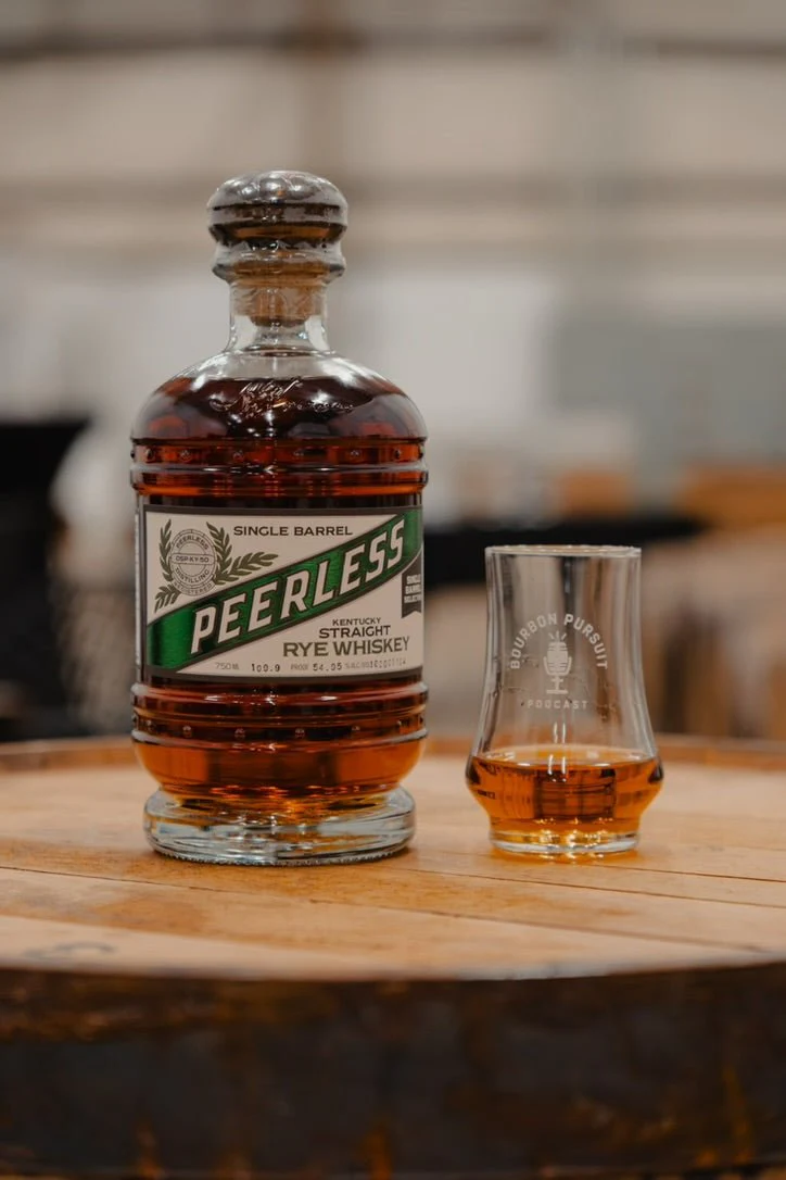 Peerless Single Barrel Rye (BE A GOLDFISH) - Bourbon Pursuit & Keg N Bottle Barrel Pick 750 ml - Image 2