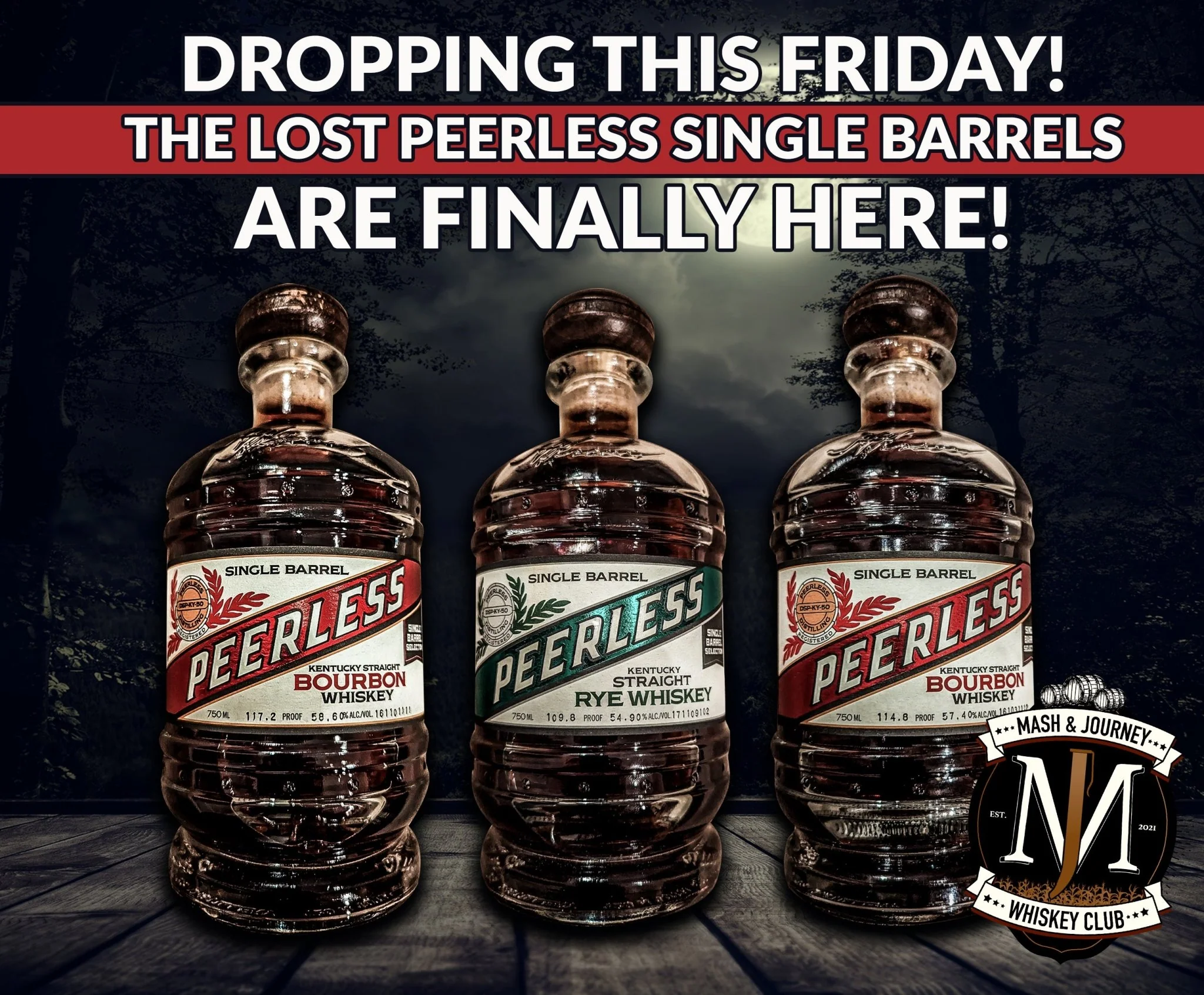 Peerless Single Barrel Rye (Loch Ness Hide N' Go Rye) - Mash & Journey & Keg N Bottle Barrel Pick 750 ml - Image 2
