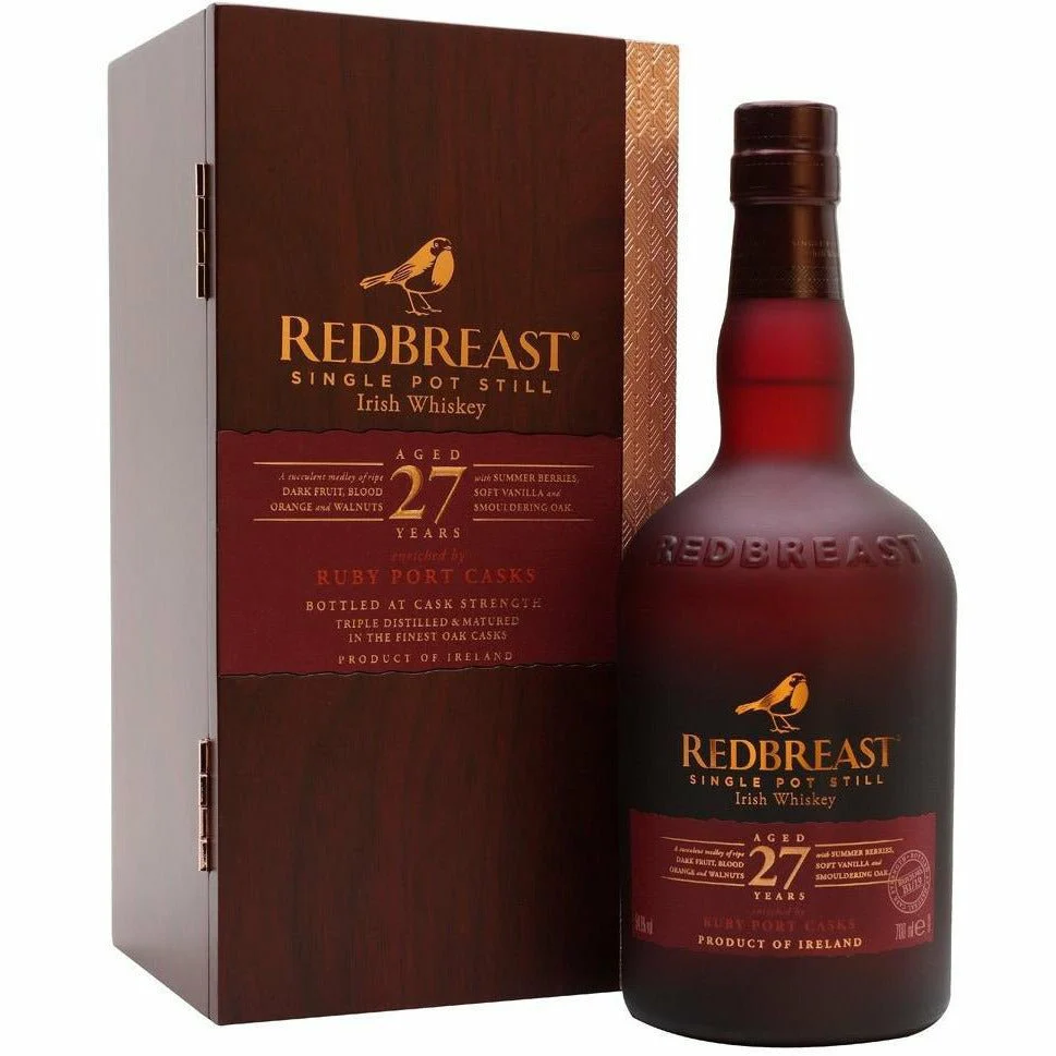 Redbreast 27 Year Single Pot Still Ruby Port Cask (750 ml)