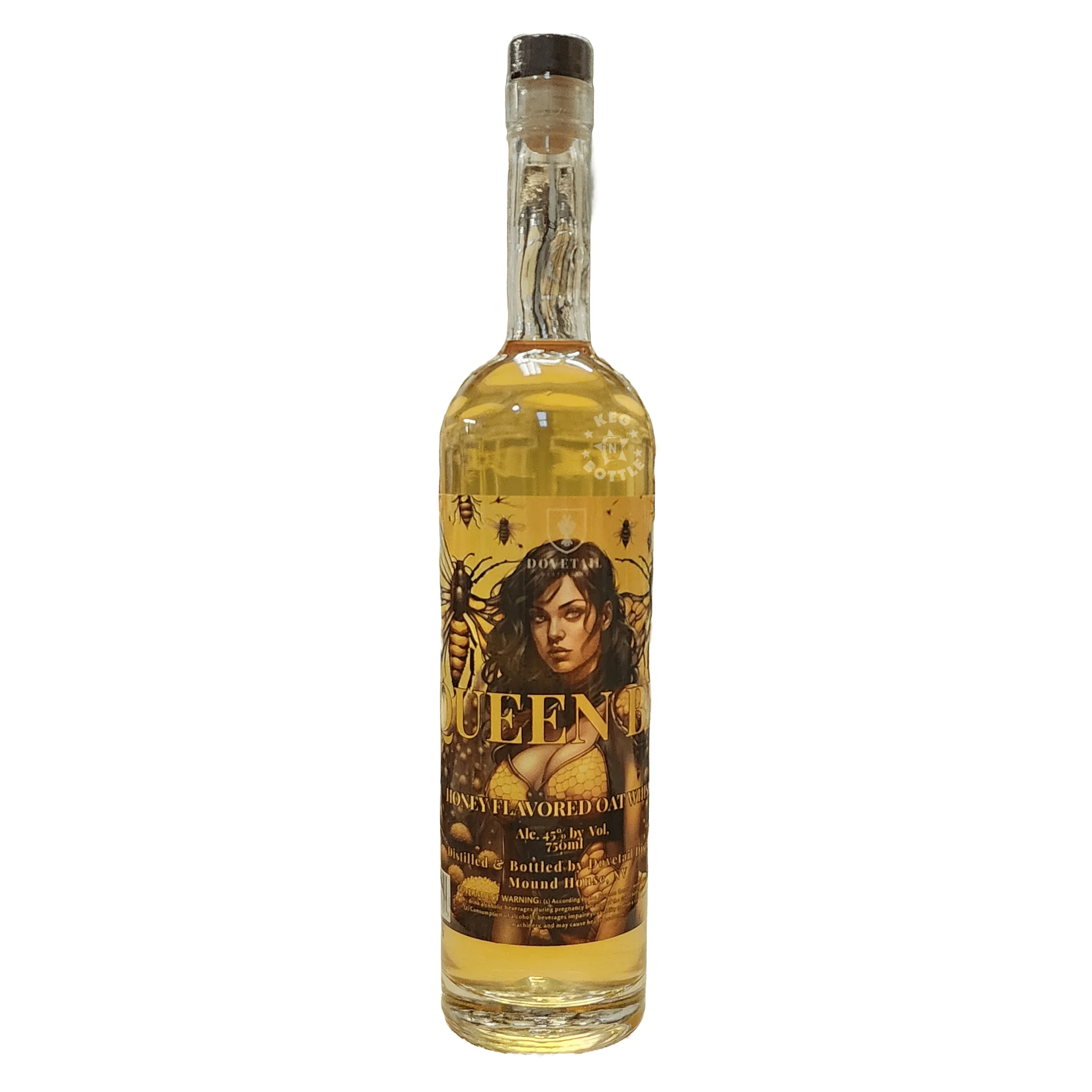 Dovetail Queen Bee Honey Flavored Oat Whiskey (750 ml)