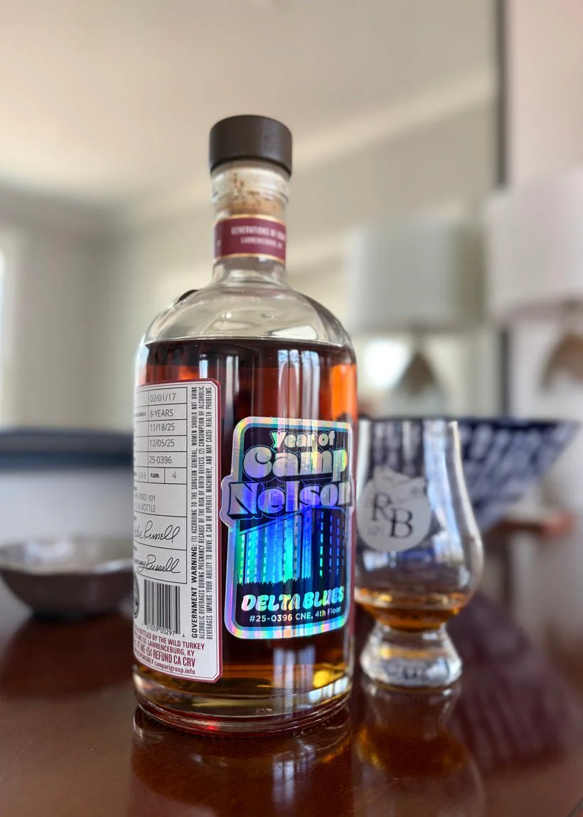 Russell's Reserve Private Barrel Selection (Barrel #25-0396 - Delta Blues) - Rare Bird 101 & Keg N Bottle Private Barrel Pick 750 ml