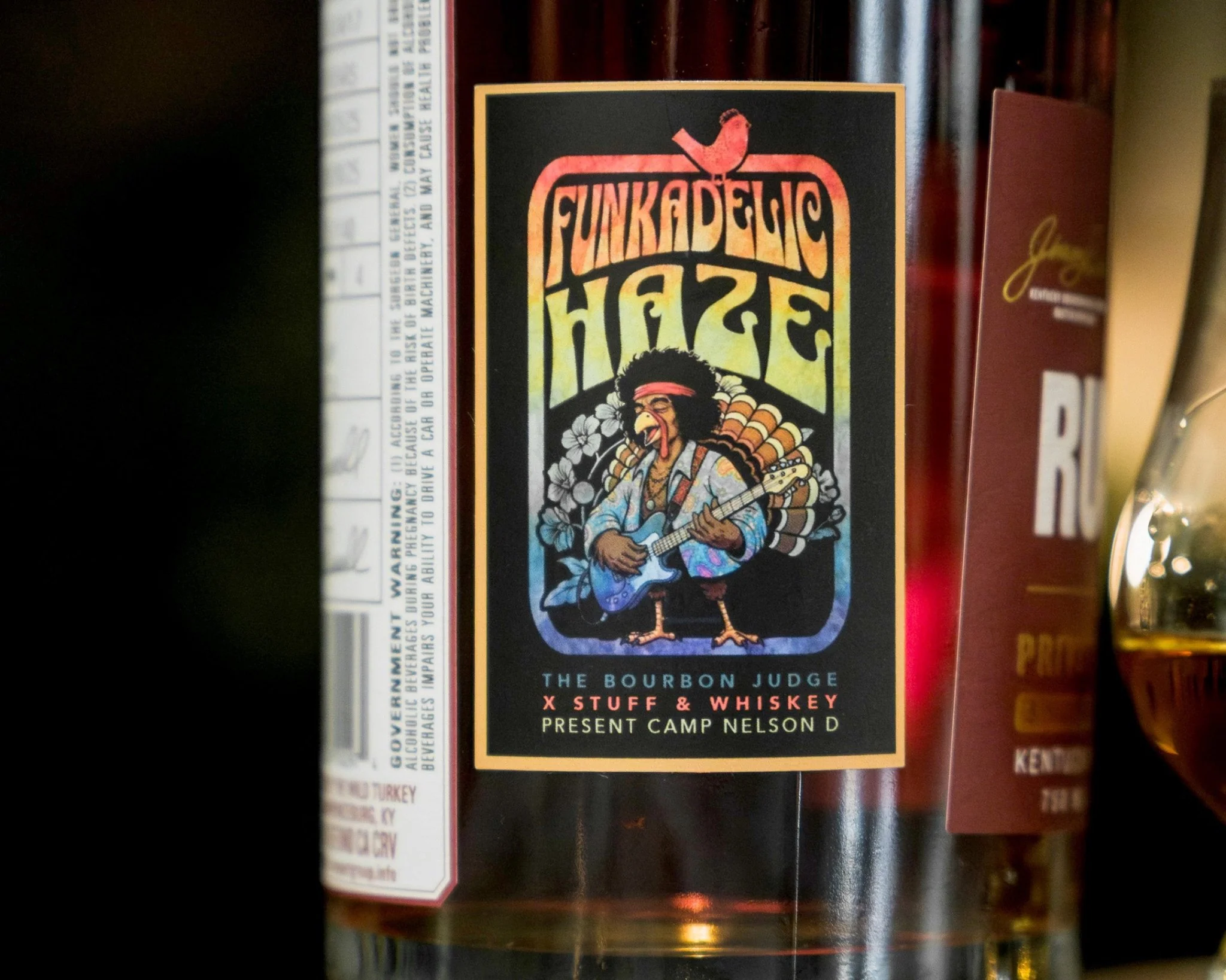 Russell's Reserve Private Barrel Selection (Barrel #25-1140 - "Funkadelic Haze") - The Bourbon Judge x Stuff & Whiskey & Keg N Bottle Private Barrel Pick 750 ml